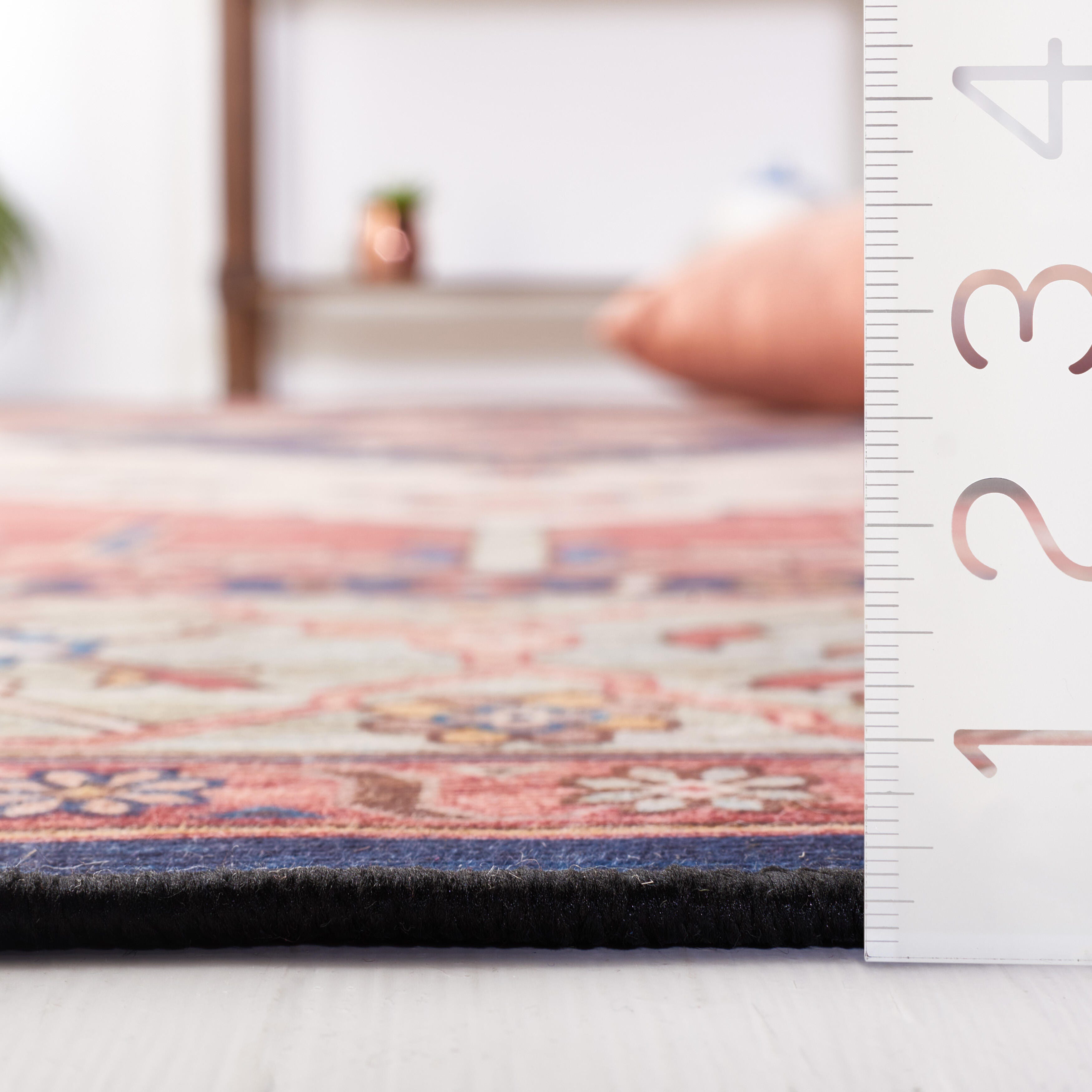 Safavieh Tucson 2' 6" x 4' Area Rug, Rust/Blue, large