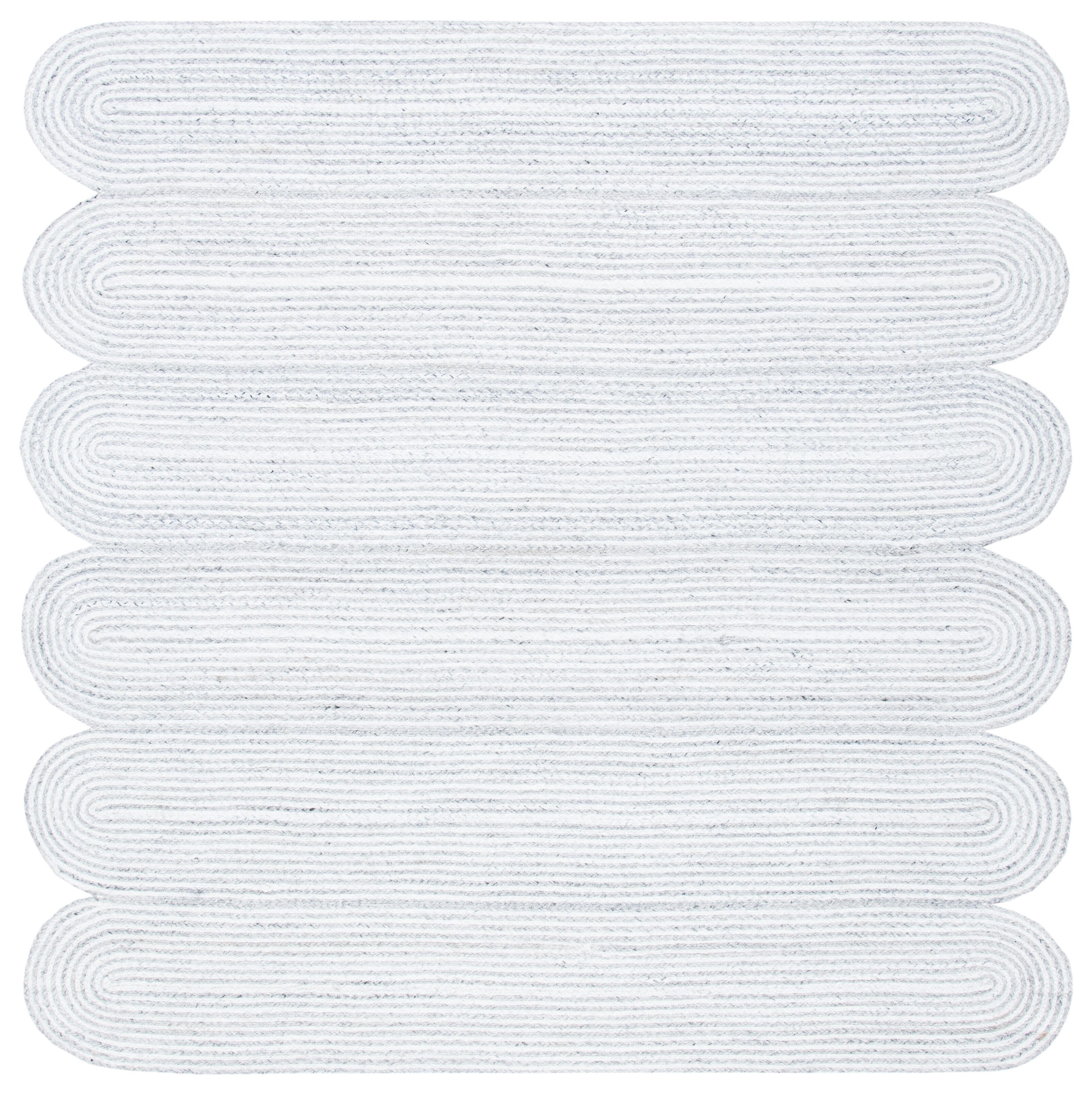 Safavieh Cape Cod Collection Faranaz 6' x 6' Square Rug, Gray/Ivory, large