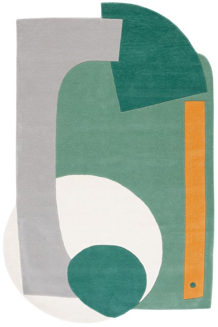 Safavieh Fifth Avenue Collection Sorne 6' x 9' Area Rug, Green/Ivory