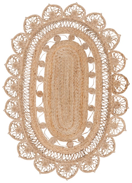 Safavieh Natural Fiber Collection Farideh 7' x 9' Oval Rug