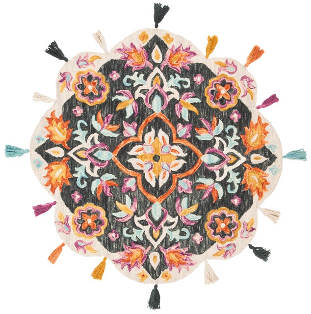 Safavieh Novelty Collection Kitt 4' x 4' Round Rug