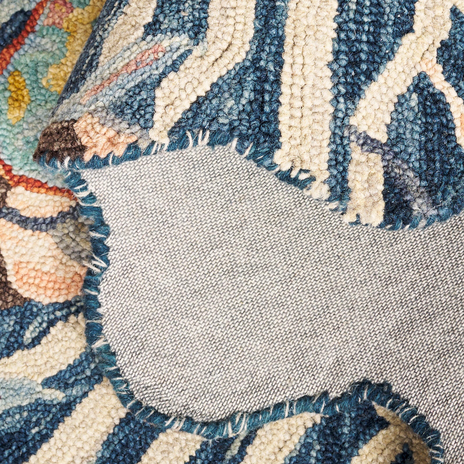 Safavieh Jardin Collection Dife 3' x 5' Area Rug, Navy/Turquoise, large