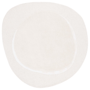 Safavieh Novelty Collection Eliza 4' x 4' Square Rug, Ivory, large