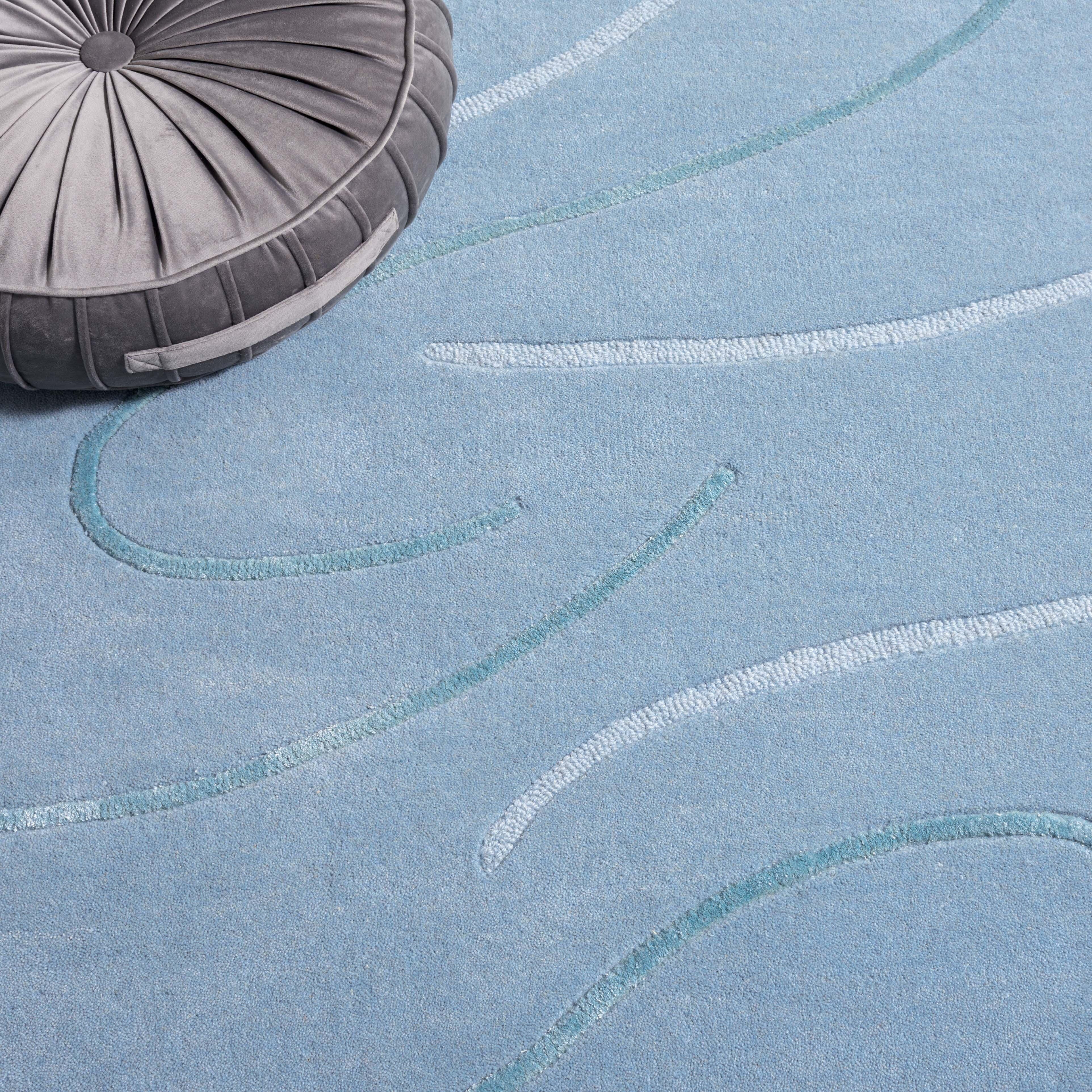 Safavieh Novelty Collection Mohigul 6' x 9' Area Rug, Blue, large