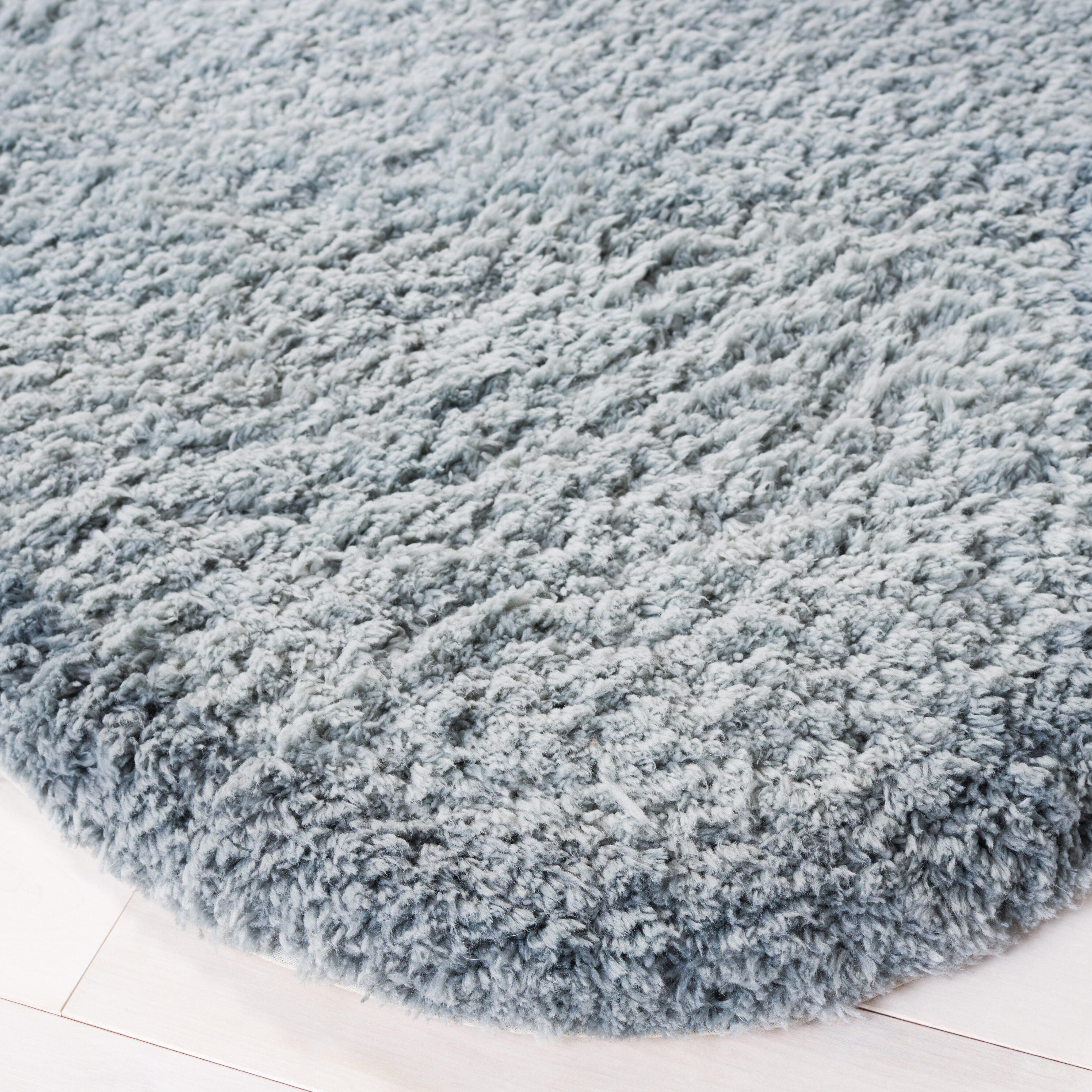 Safavieh Novelty Collection Lorea 3' x 3' Round Rug, Light Gray/Ivory, large