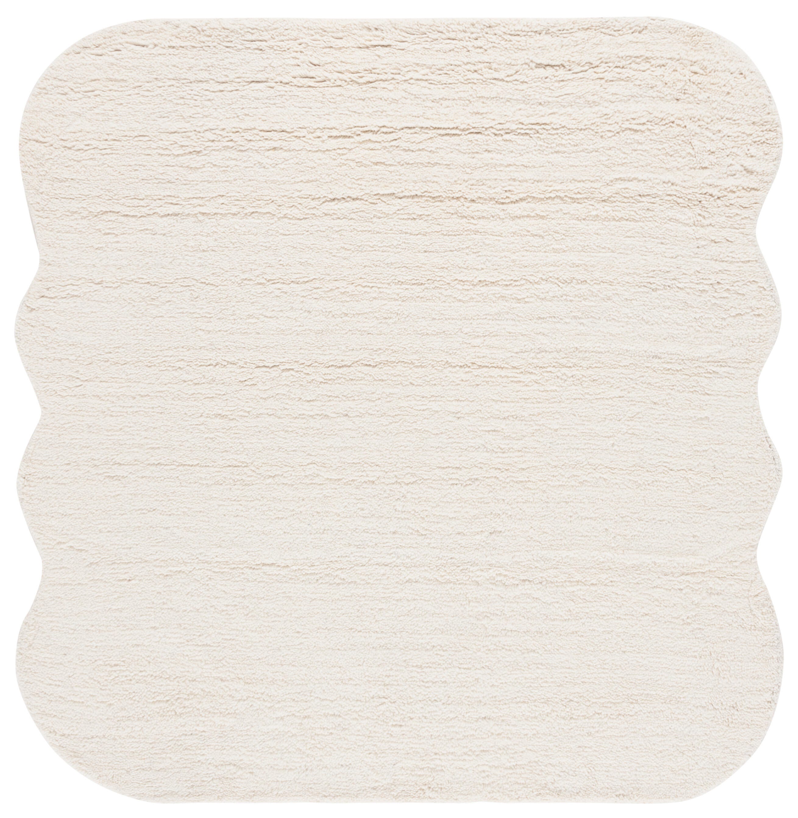 Safavieh Vermont Collection Morella 6' x 6' Square Rug, Ivory, large