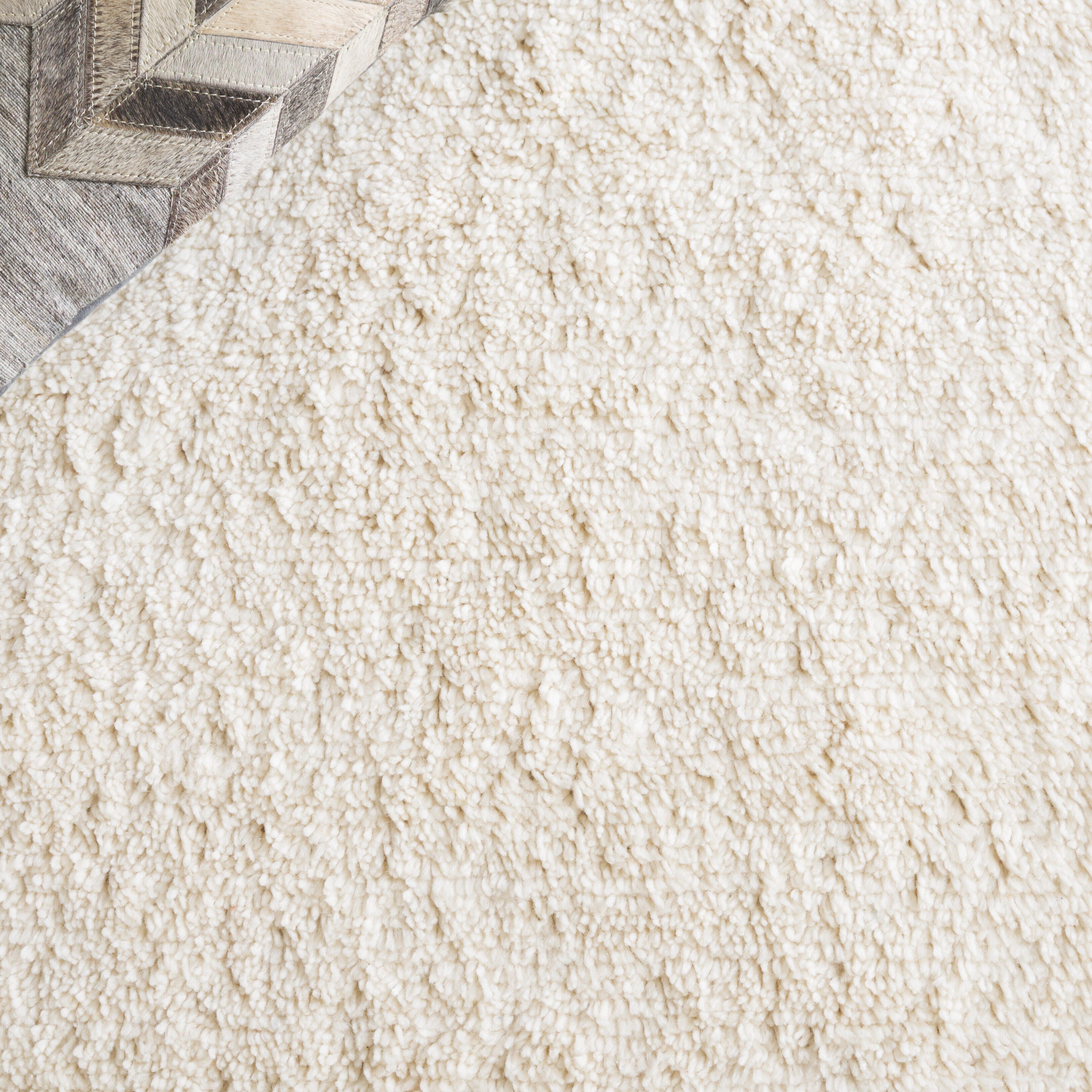 Safavieh Vermont Collection Oceane 3' x 5' Area Rug, Ivory/Gray, large