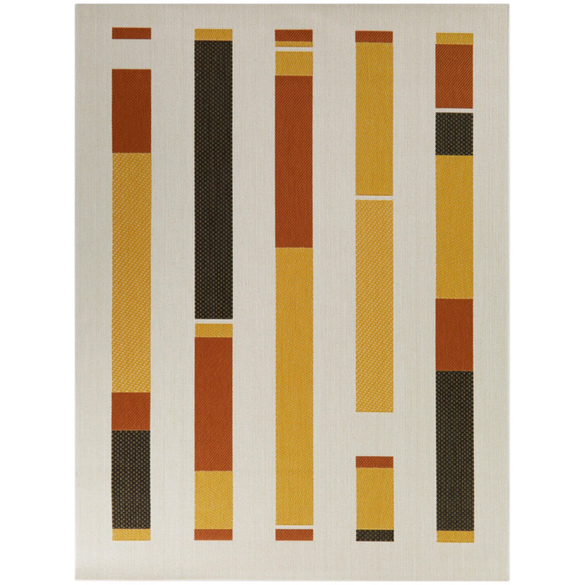 Balta Rugs Arturo 5' 3" x 7' Area Rug, Yellow, large