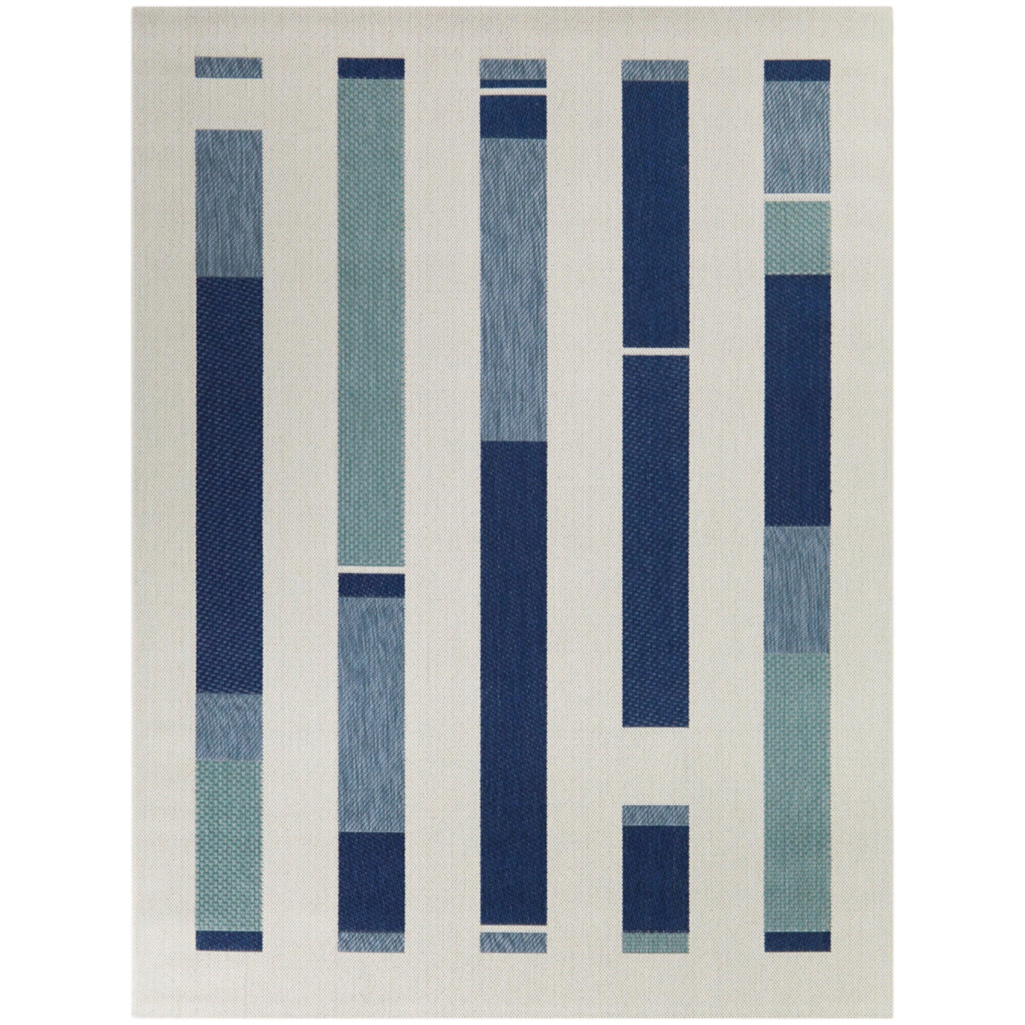 Balta Rugs Arturo 5' 3" x 7' Area Rug, Navy, large