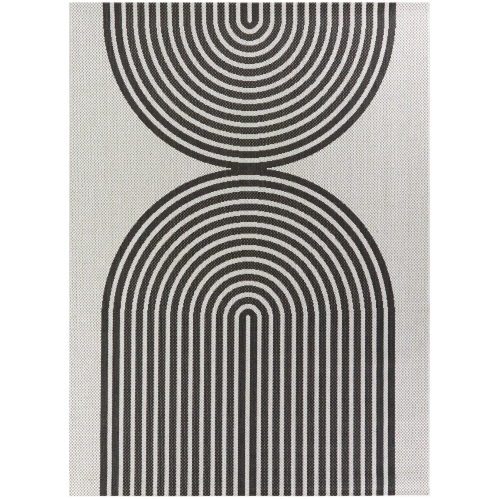 Balta Rugs Cerise 5' 3" x 7' Area Rug, White, large