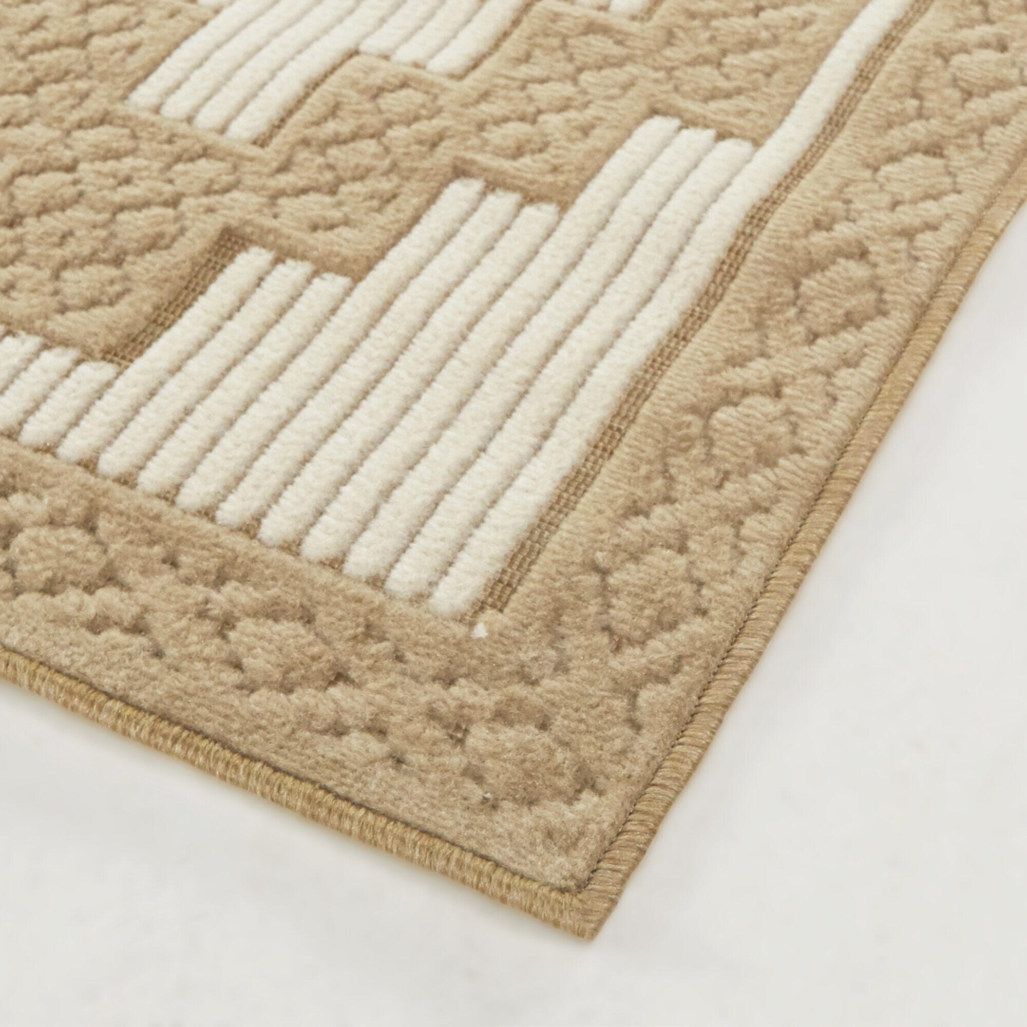 Balta Rugs Cernuda 5' 3" x 7' Area Rug, Cream, large