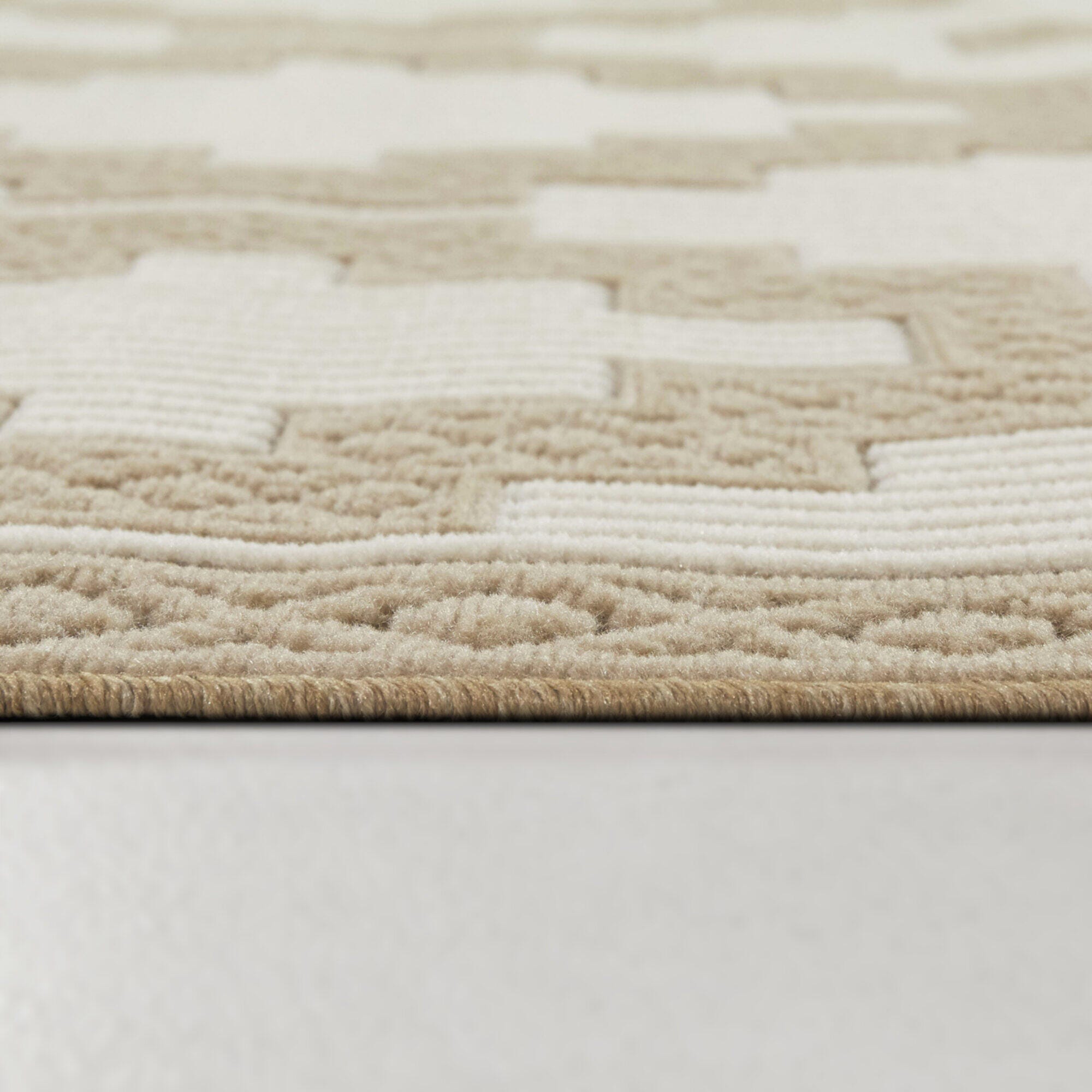 Balta Rugs Cernuda 5' 3" x 7' Area Rug, Cream, large
