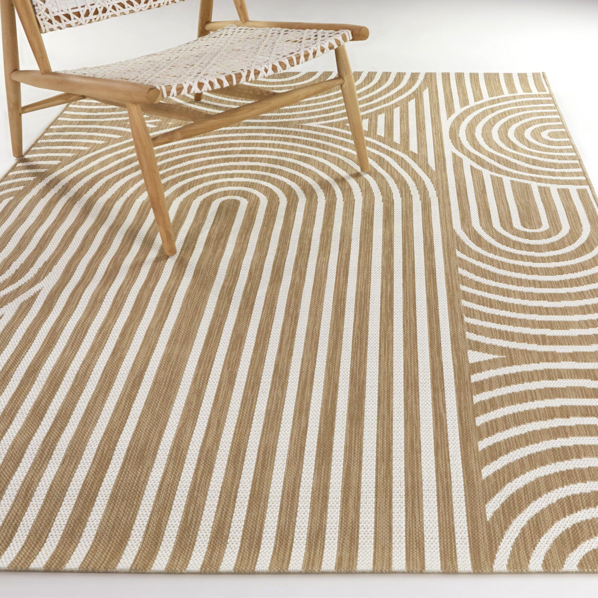 Balta Rugs Irma 5' 3" x 7' Area Rug, Tan, rollover