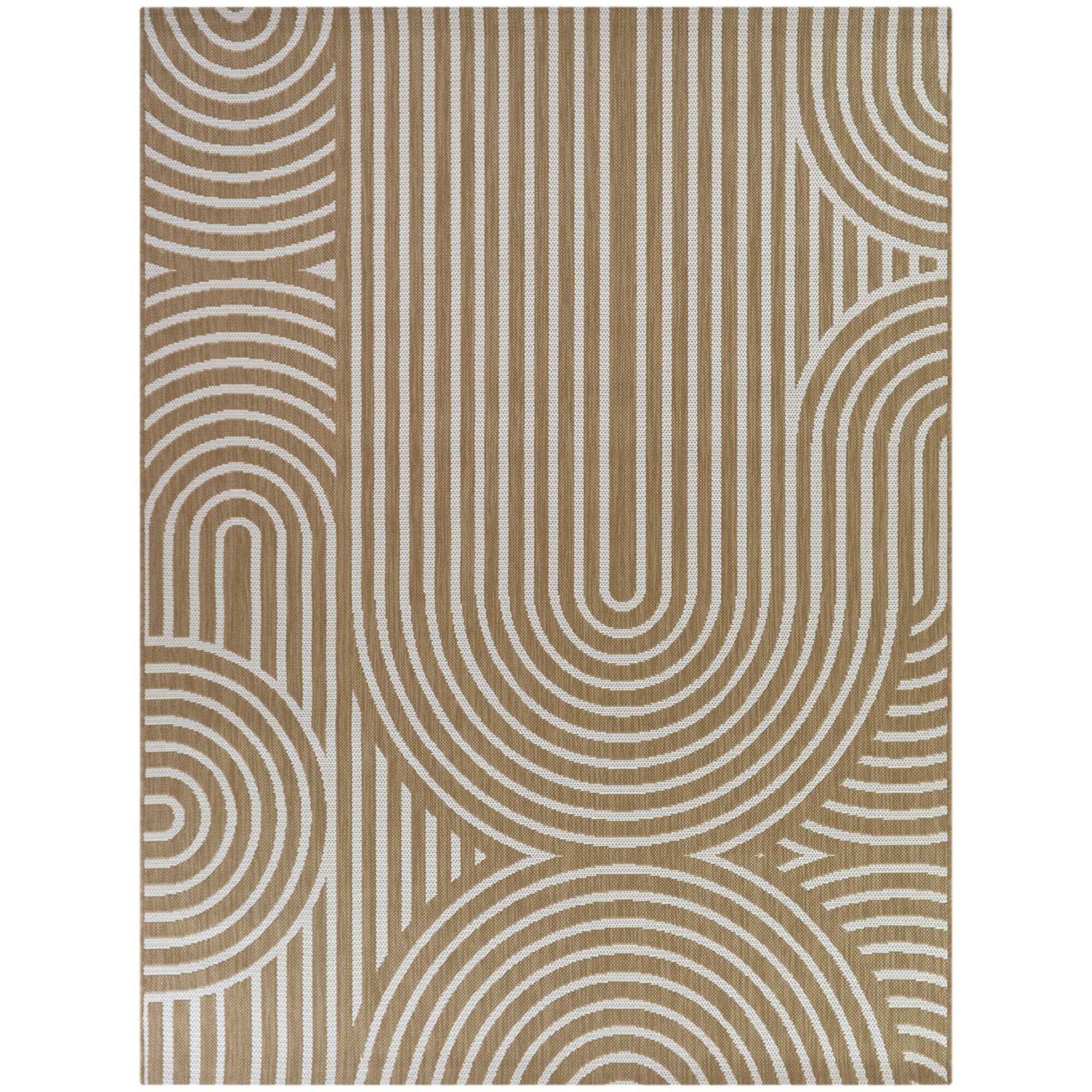 Balta Rugs Irma 5' 3" x 7' Area Rug, Tan, large