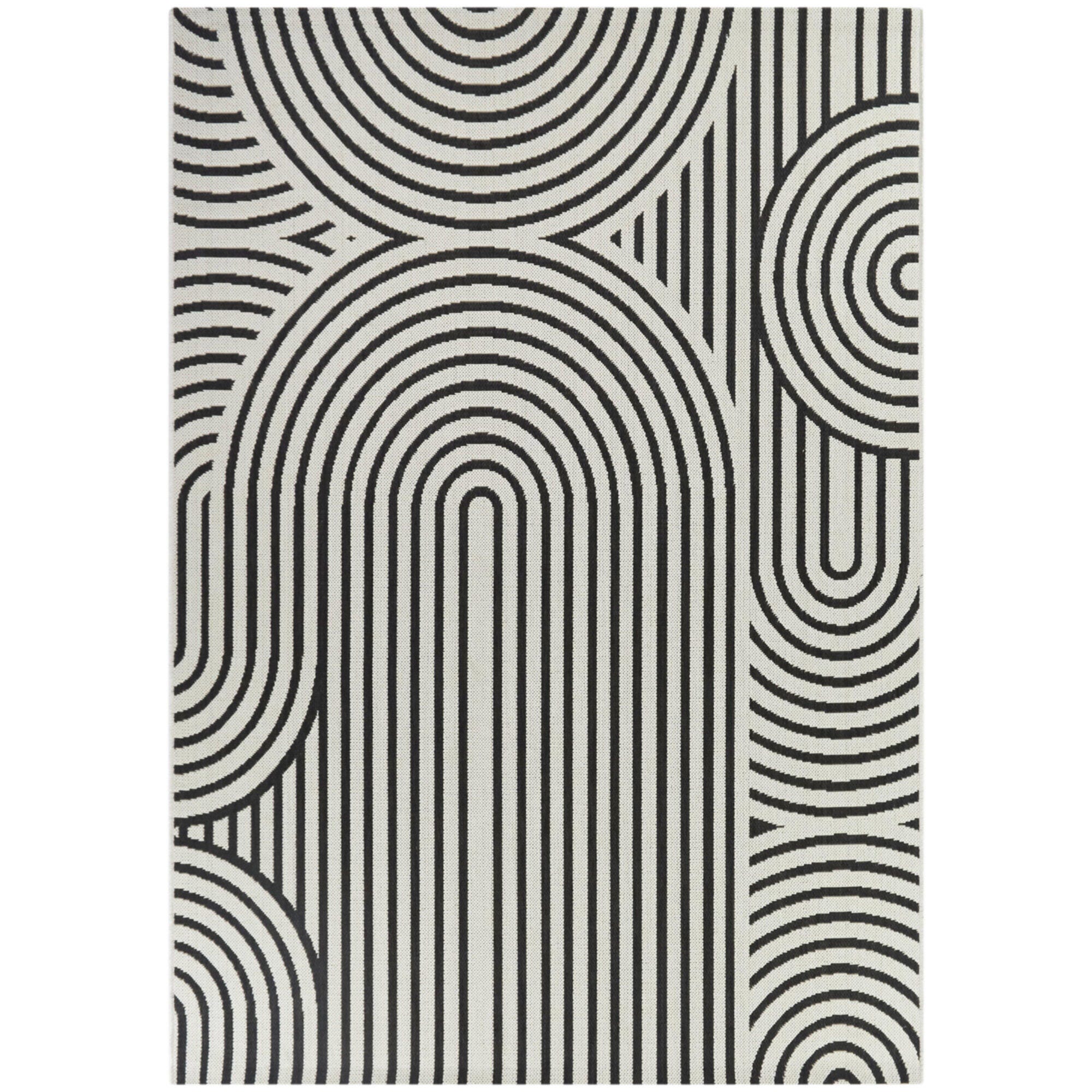 Balta Rugs Irma 5' 3" x 7' Area Rug, Charcoal, large