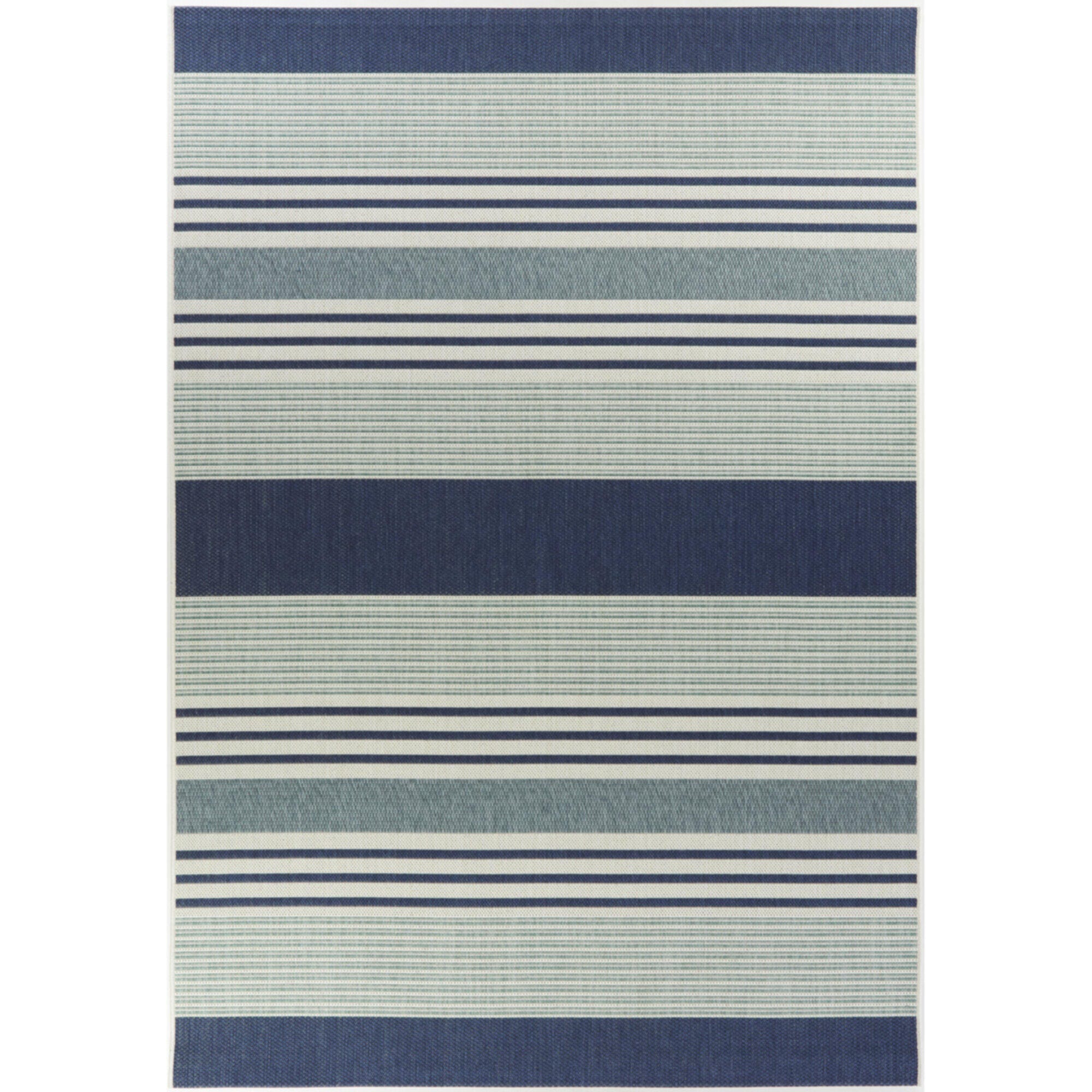 Balta Rugs Jonah 5' 3" x 7' Area Rug, Navy Blue, large