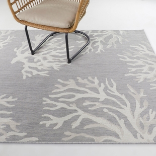 Balta Rugs Kaito 5' 3" x 7' Area Rug, Gray, rollover