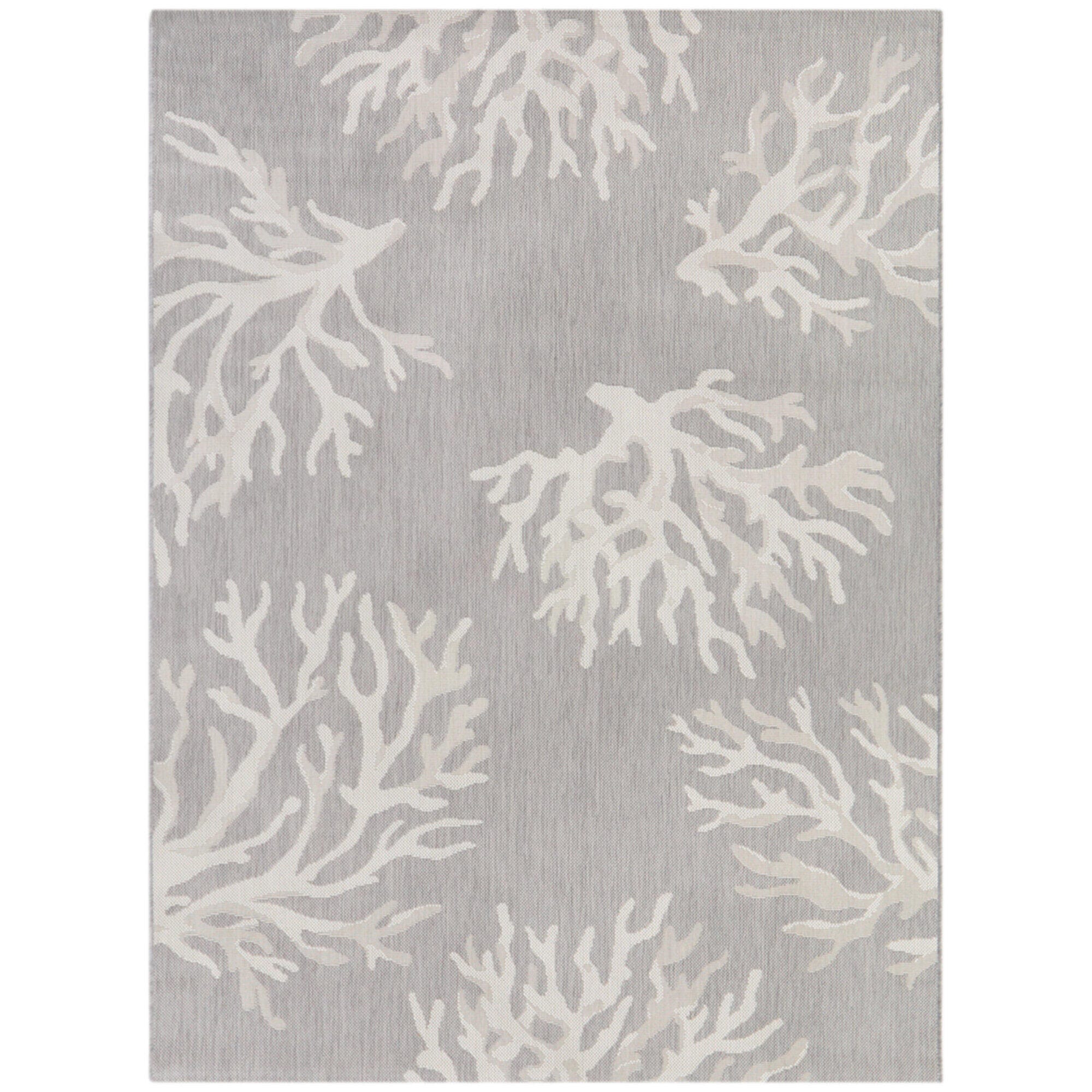 Balta Rugs Kaito 5' 3" x 7' Area Rug, Gray, large
