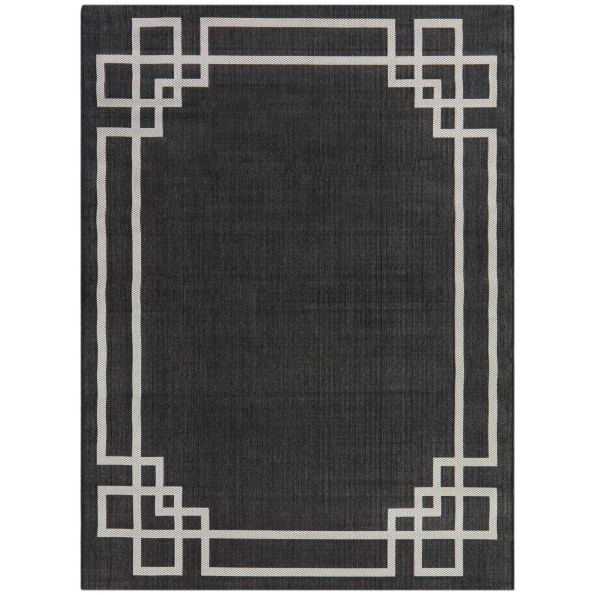 Balta Rugs Lyra 5' 3" x 7' Area Rug, Charcoal, large