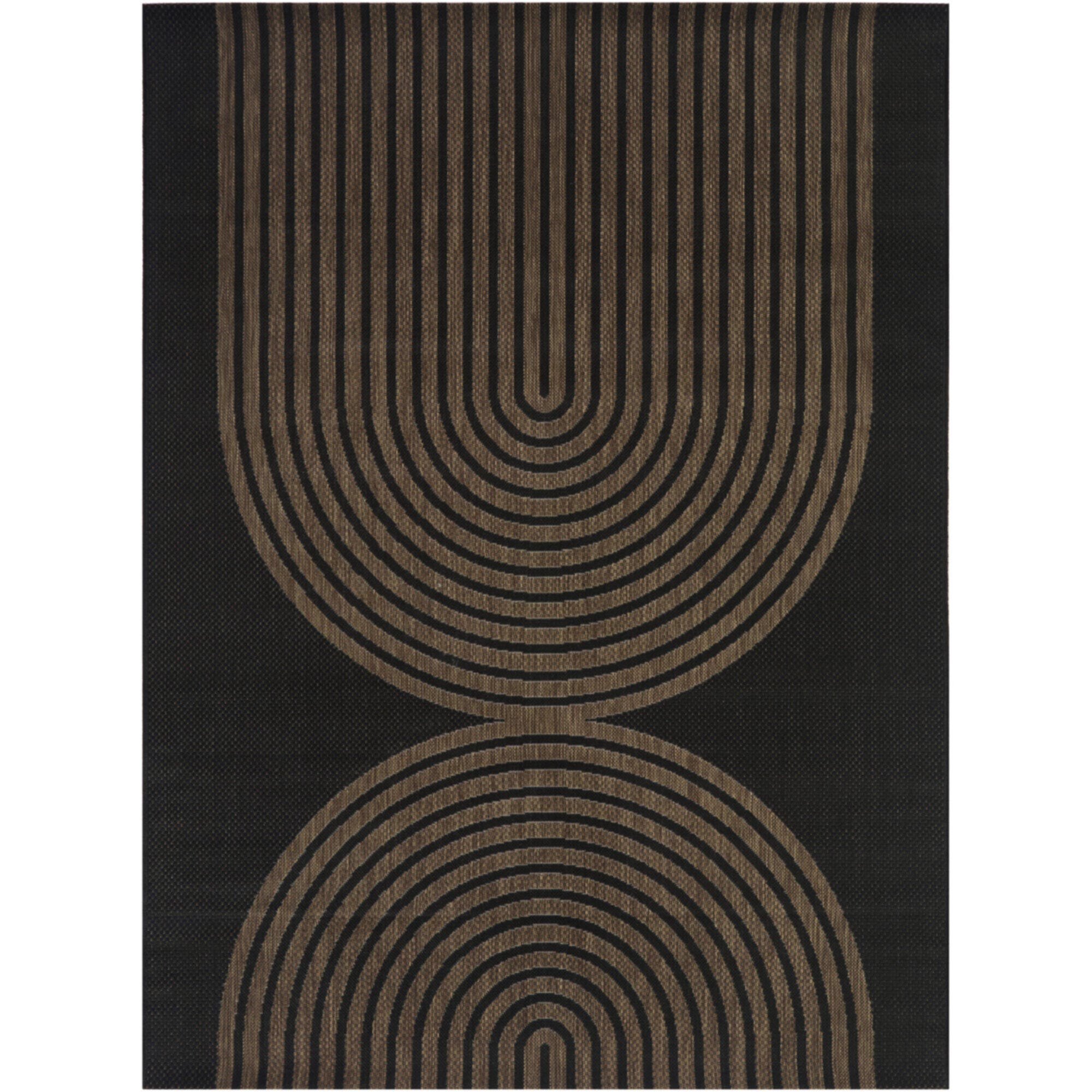 Balta Rugs Niccolo 5' 3" x 7' Area Rug, Charcoal, large