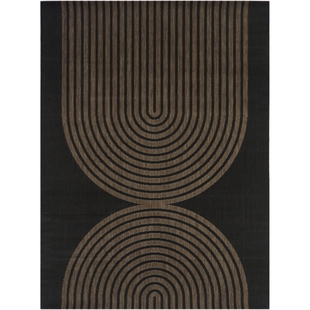 Balta Rugs Niccolo 5' 3" x 7' Area Rug, Charcoal, large