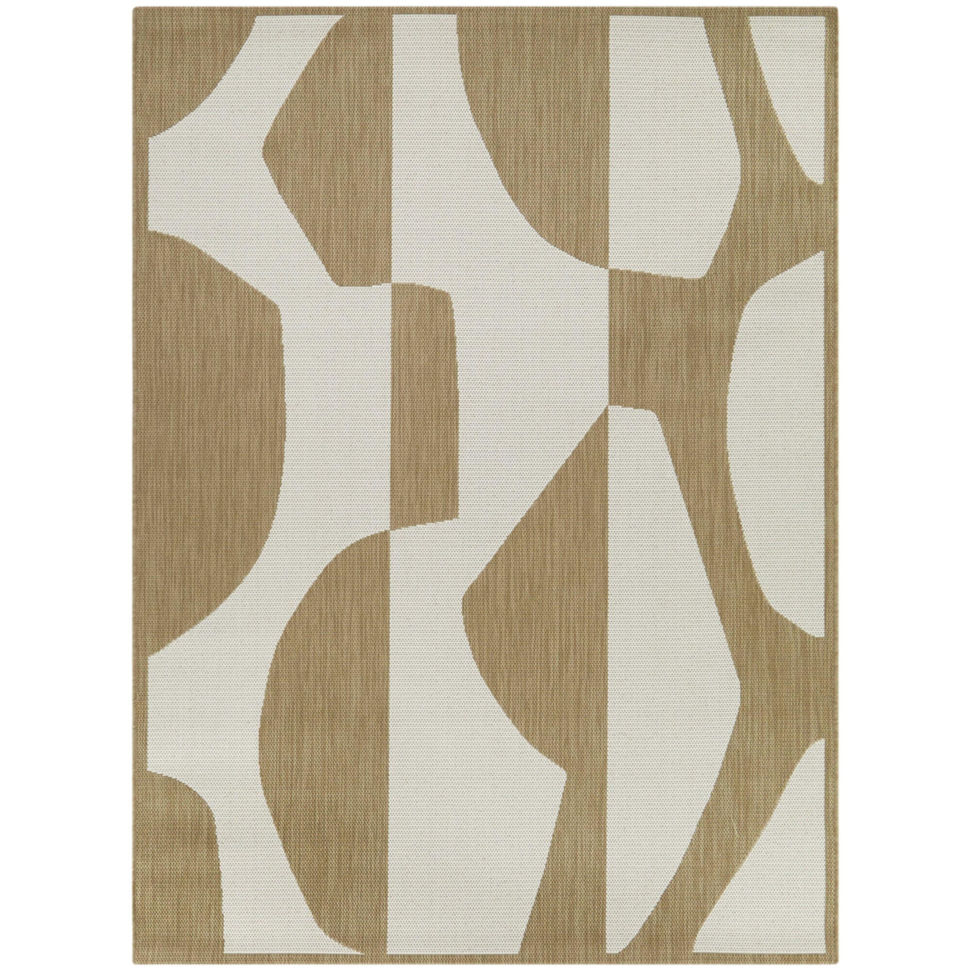 Balta Rugs Rodin 5' 3" x 7' Area Rug, Tan, large
