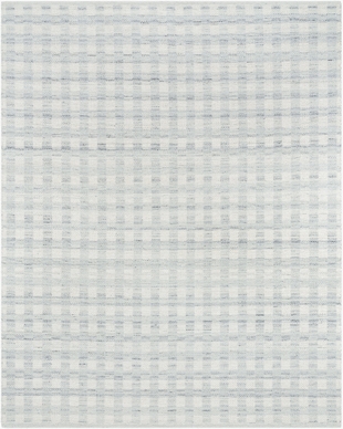 Livabliss Mardin Checkered 2' x 3' Area Rug, Ivory/Light Slate, large