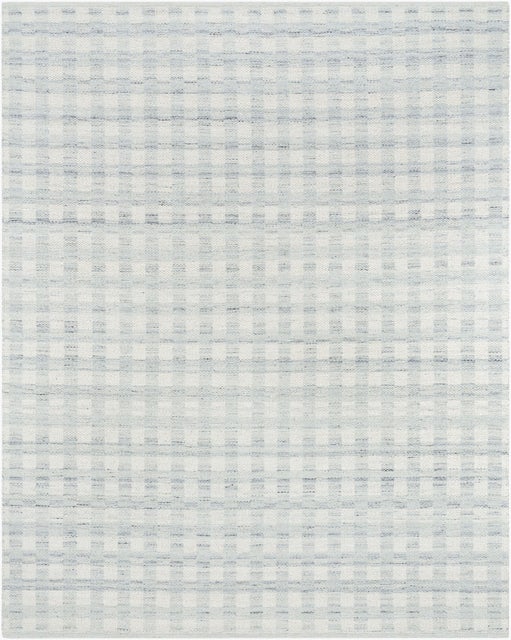 Livabliss Mardin Checkered 3'6" x 5'6" Area Rug, Ivory/Light Slate