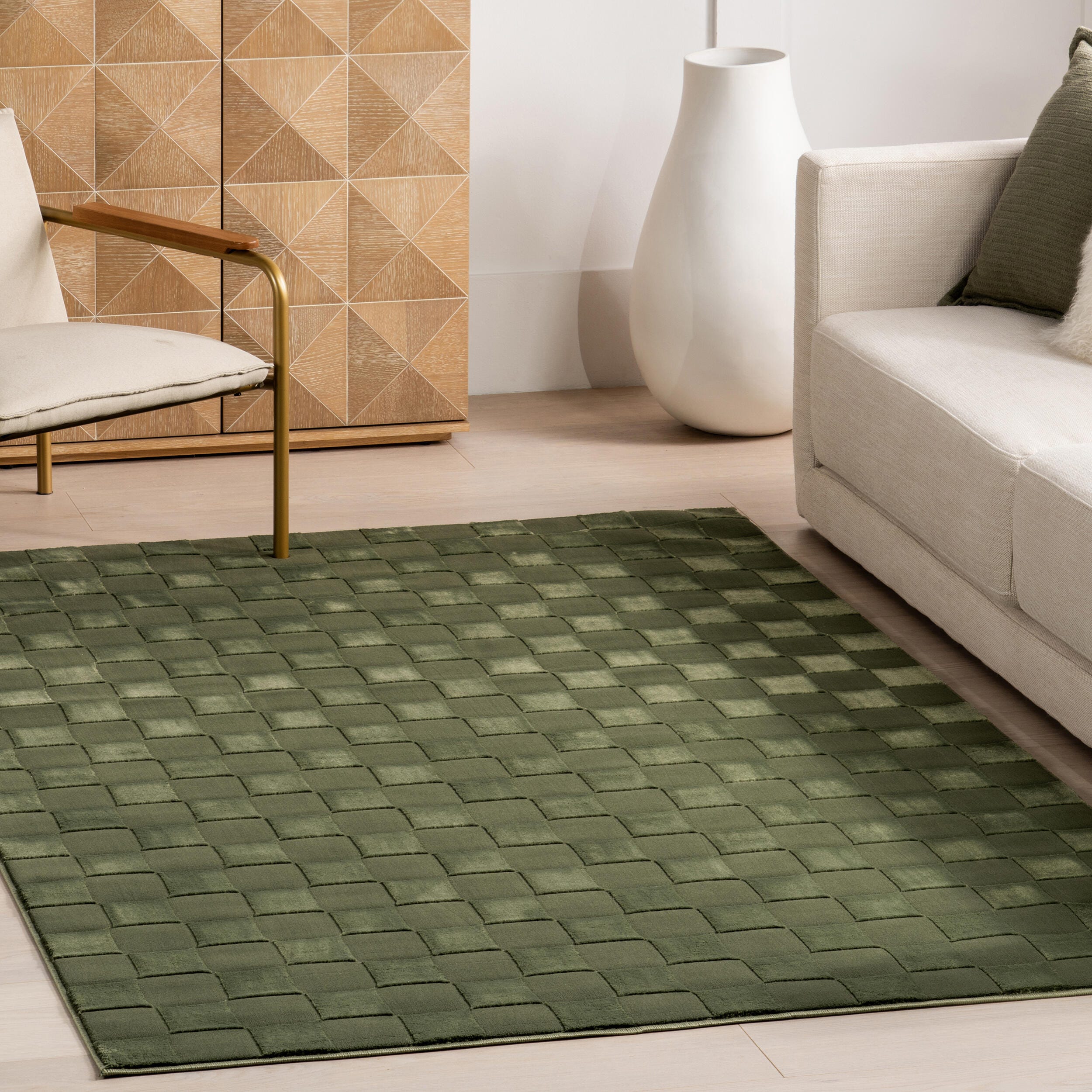 Nuloom Alaiya 6' Round Area Rug, Green, large