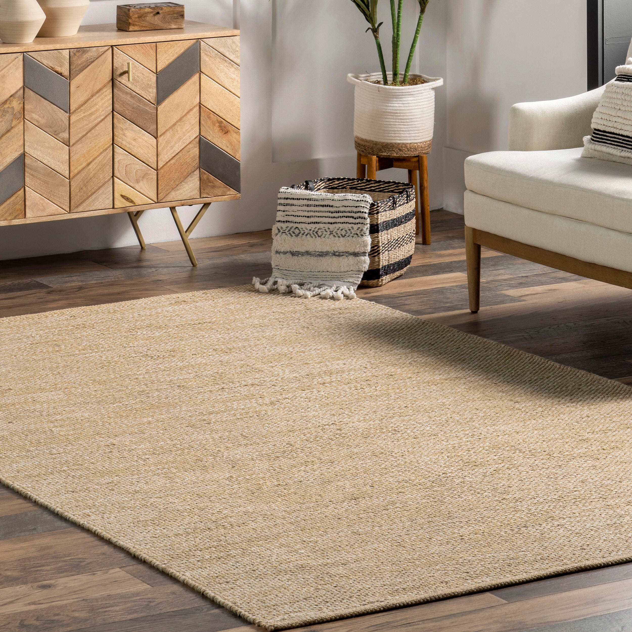 Nuloom Alessi 4' x 6' Area Rug, Tan, large