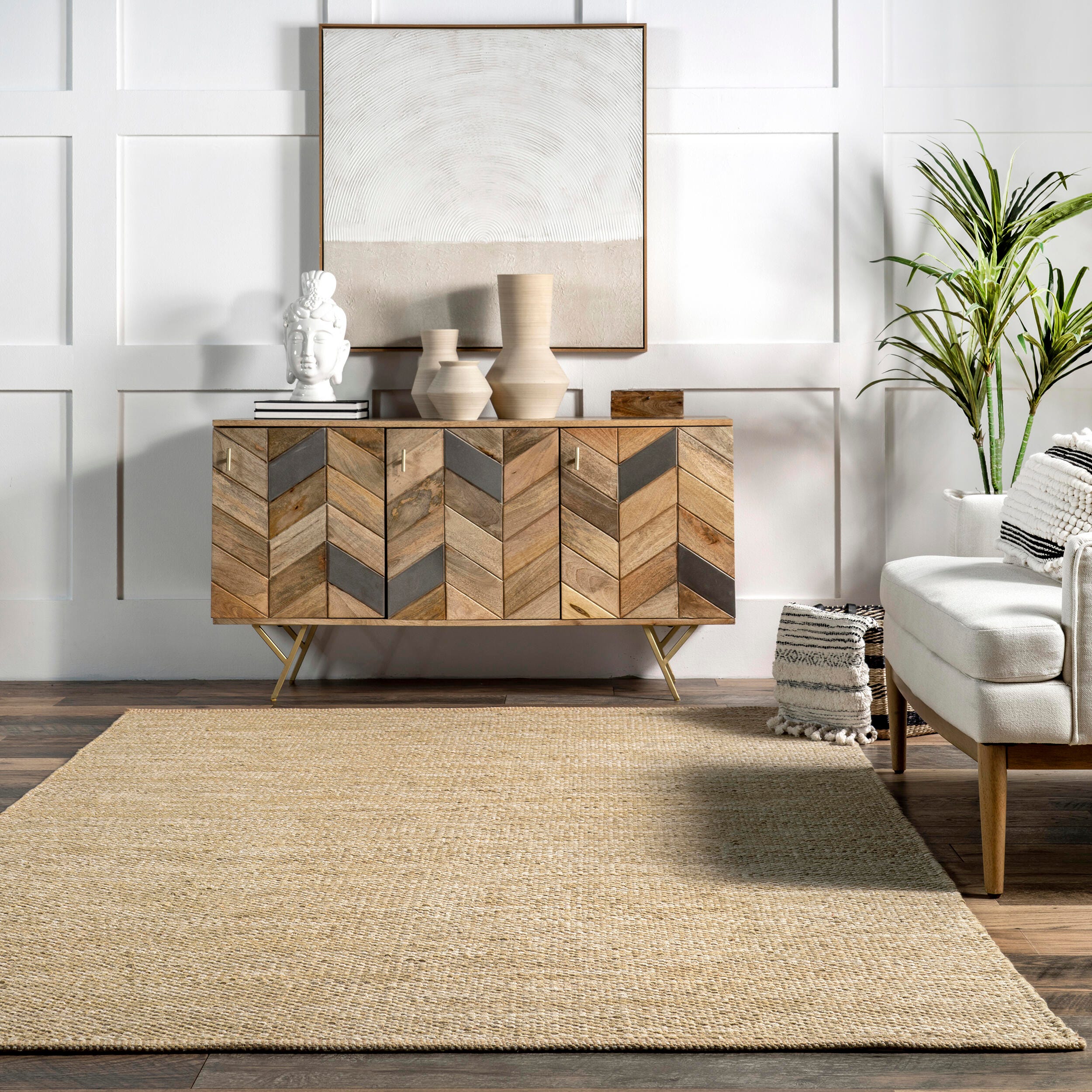 Nuloom Alessi 5' x 8' Area Rug, Tan, large