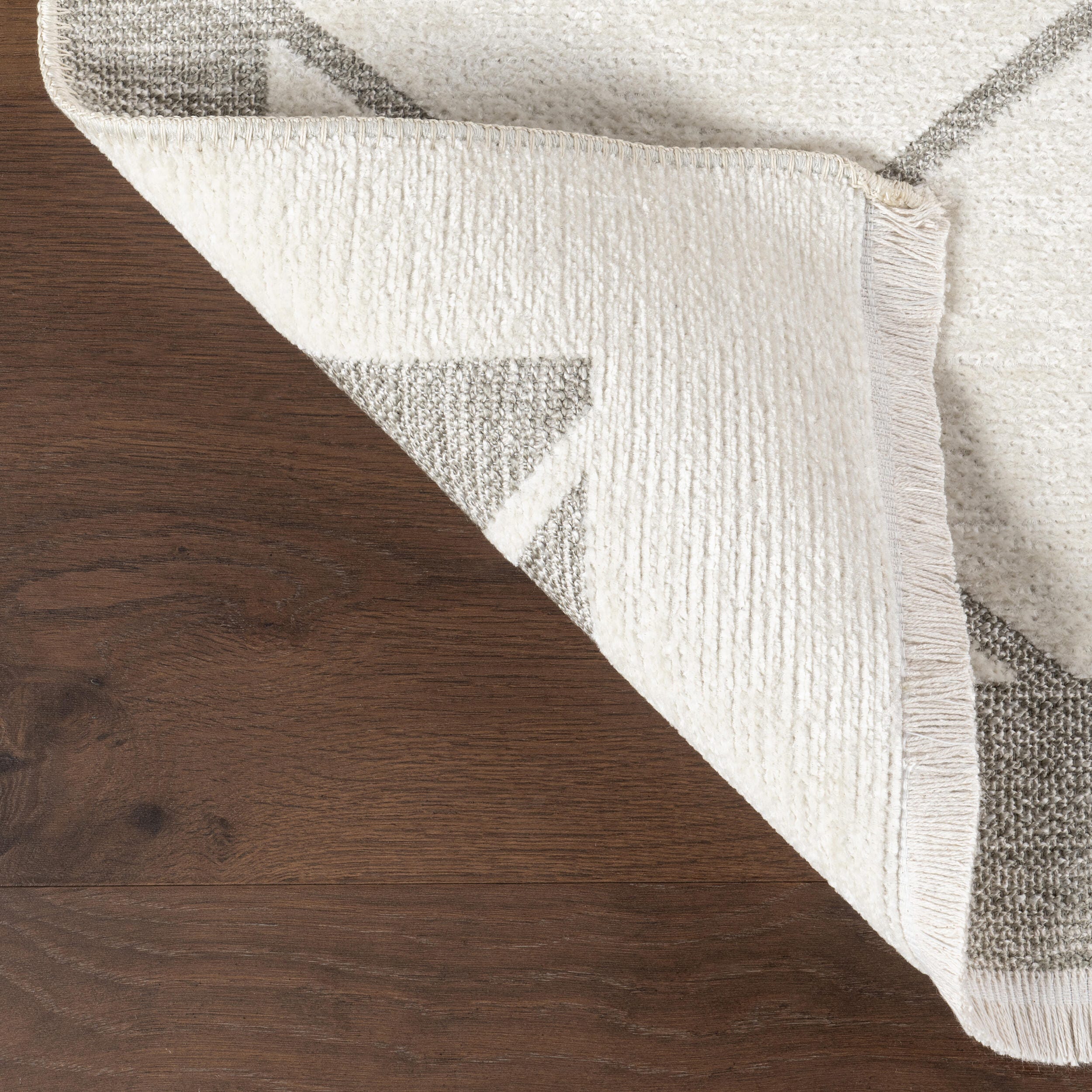 Nuloom Amiyah 4' x 6' Area Rug, Light Gray, large