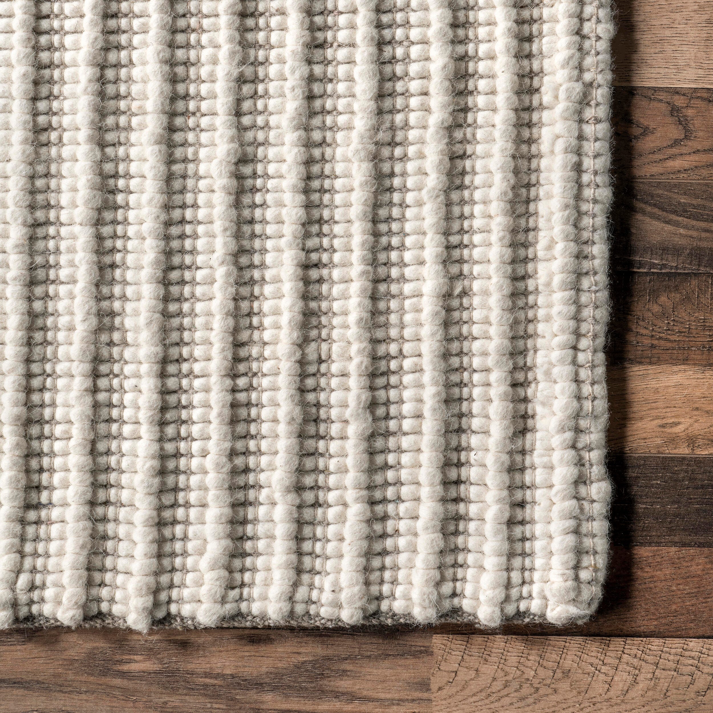 Nuloom Dorene 2' x 8' Area Rug, Ivory, large