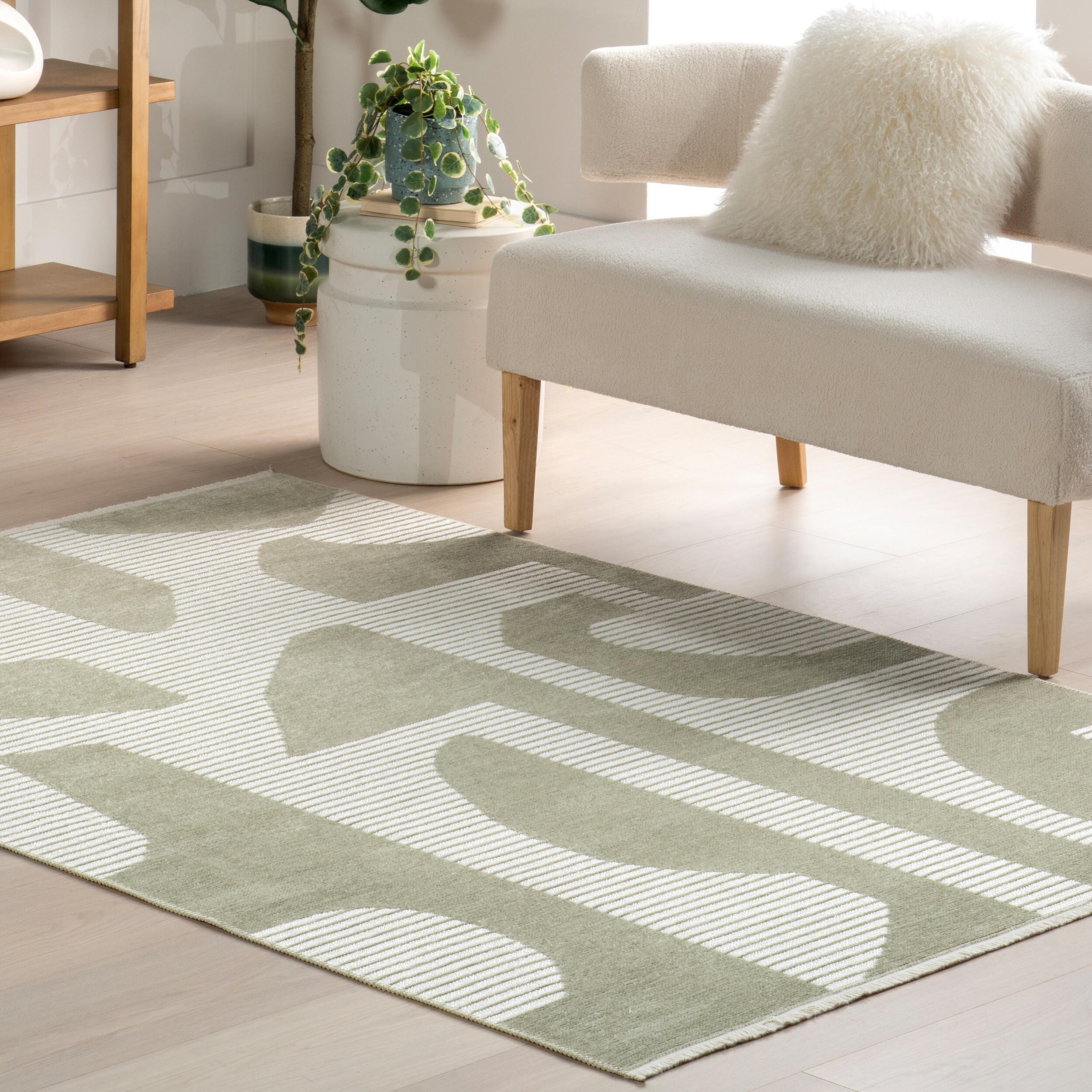 Nuloom Grania 8' x 10' Area Rug, Light Green, large