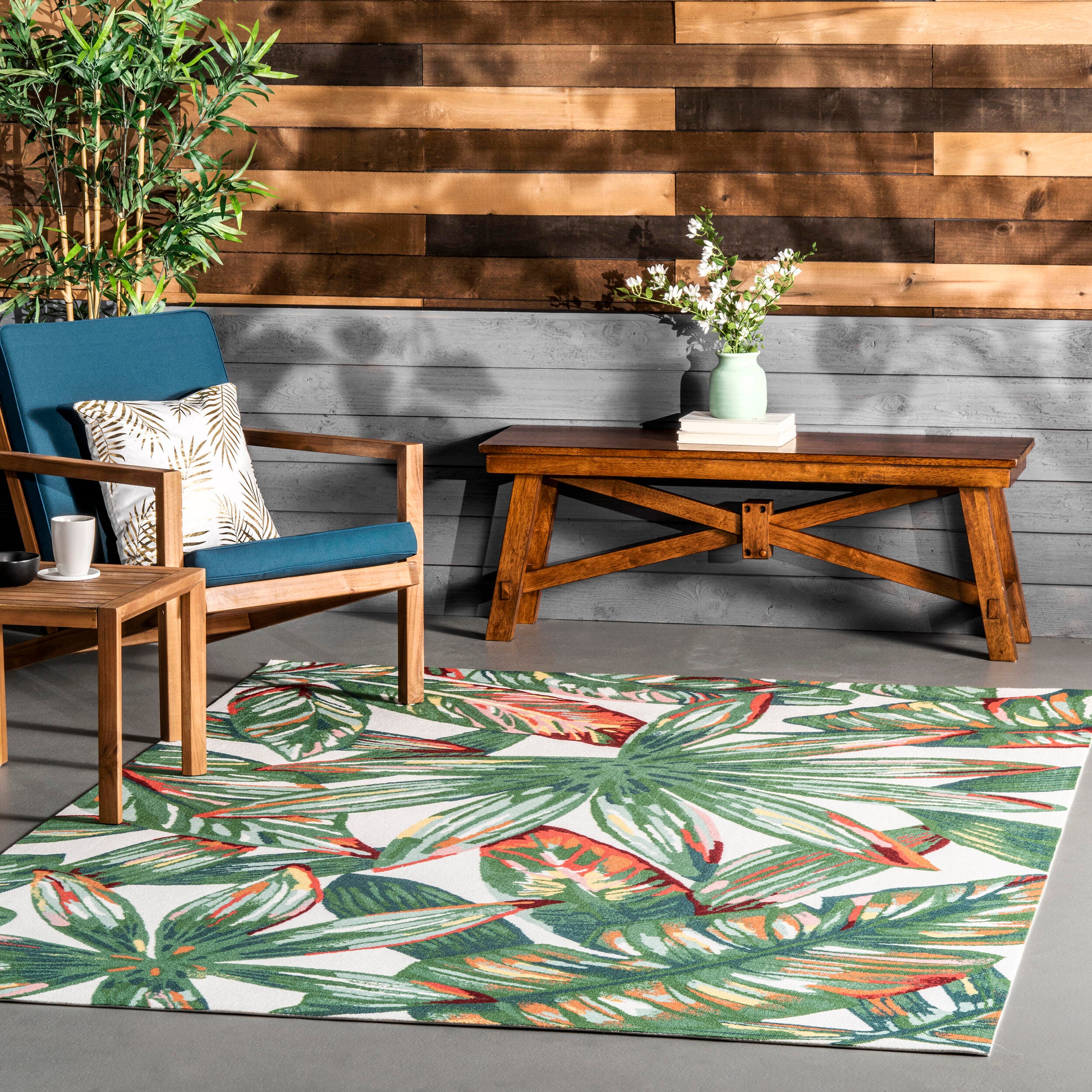 Nuloom Lindsey 3' x 5' Area Rug, Green/Multi, rollover