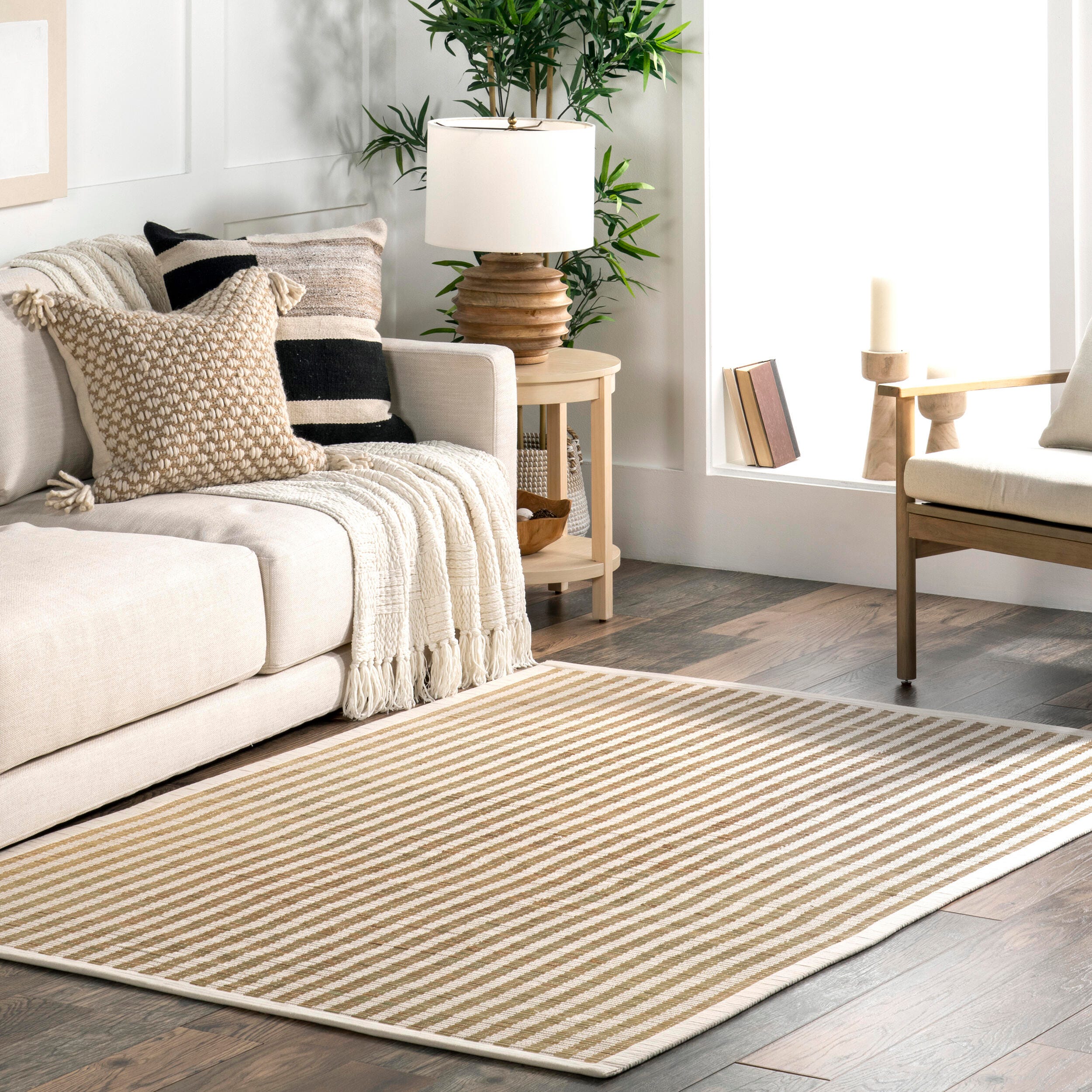 Nuloom Margie 5' x 8' Area Rug, Olive Green/Ivory, rollover
