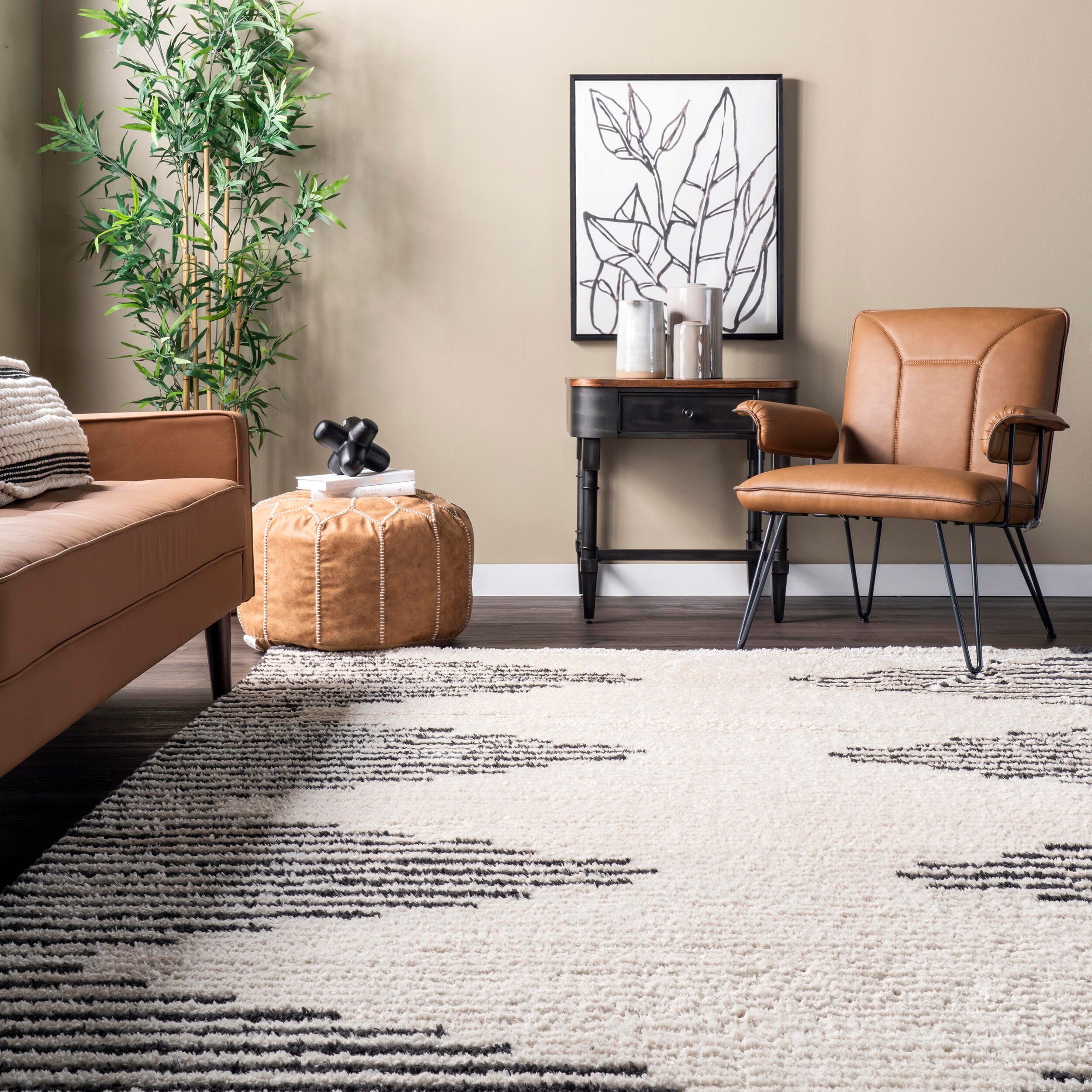 Nuloom Morgan 7' x 9' Area Rug, Beige, large