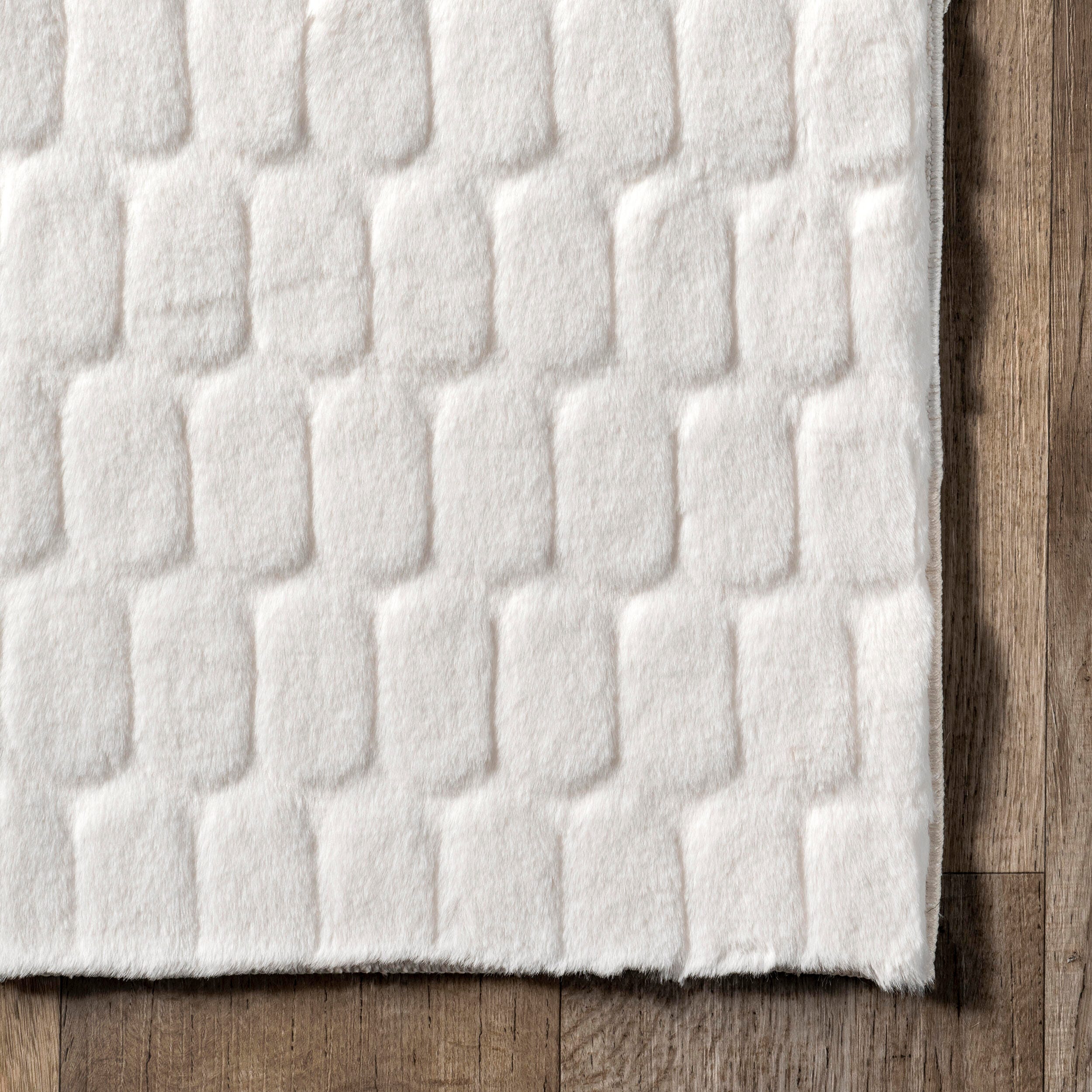 Nuloom Nia 4' x 6' Area Rug, White, large