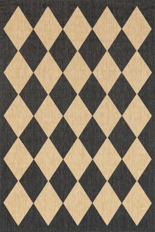 Nuloom Sabina 5' x 8' Area Rug, Beige/Black, large