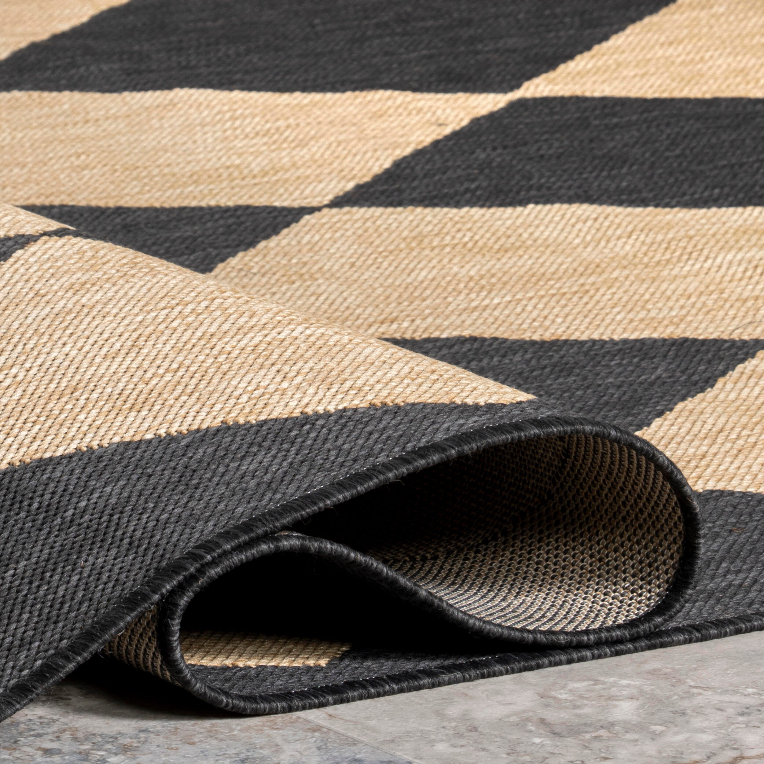 Nuloom Sabina 7' x 9' Area Rug, Beige/Black, large