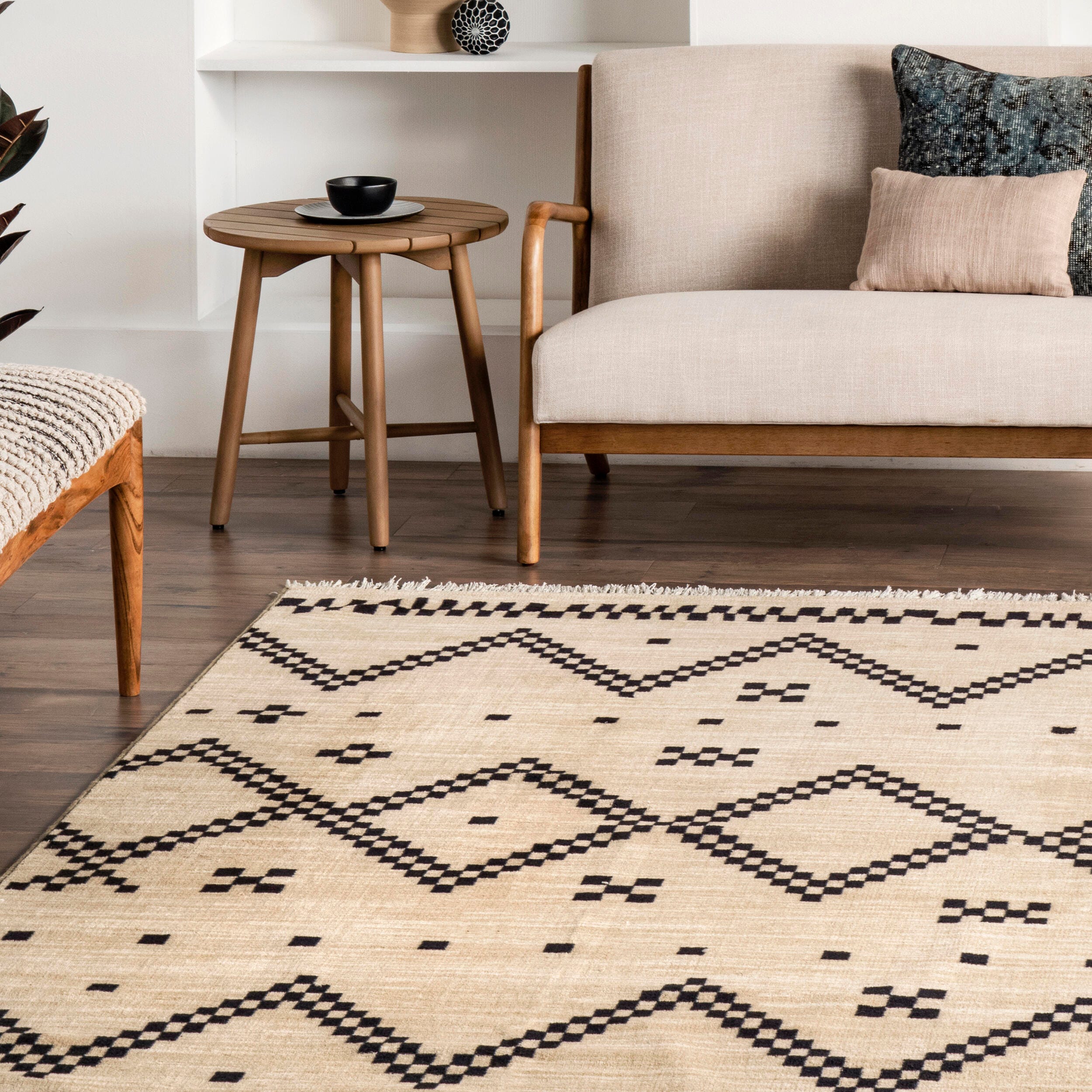 Nuloom Tracy 4' x 6' Area Rug, Off White, large