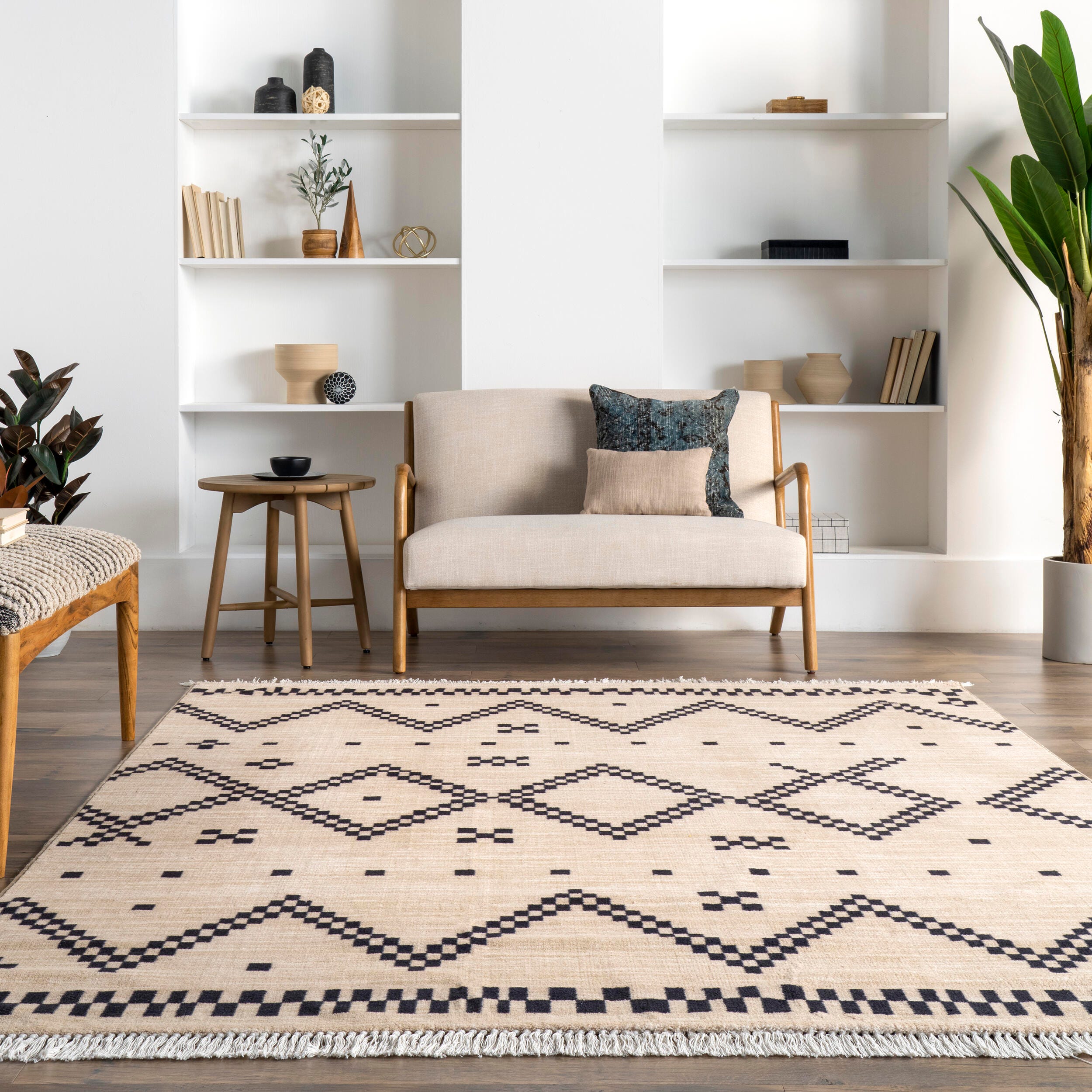 Nuloom Tracy 4' x 6' Area Rug, Off White, large