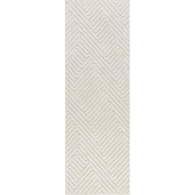 nuLOOM Amal 3' x 8' Runner Rug, Cream