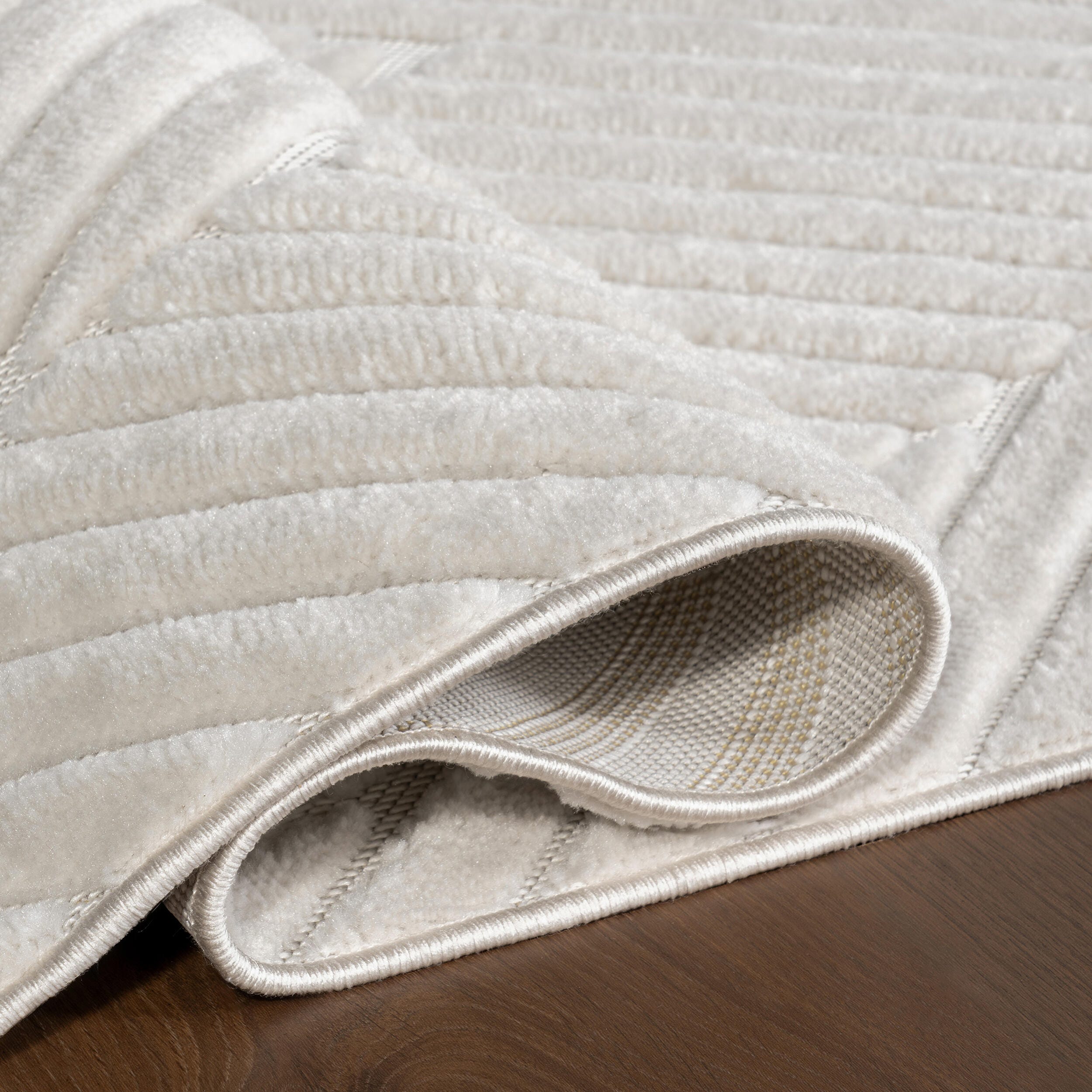 nuLOOM Amal 8' x 10' Area Rug, Cream, large
