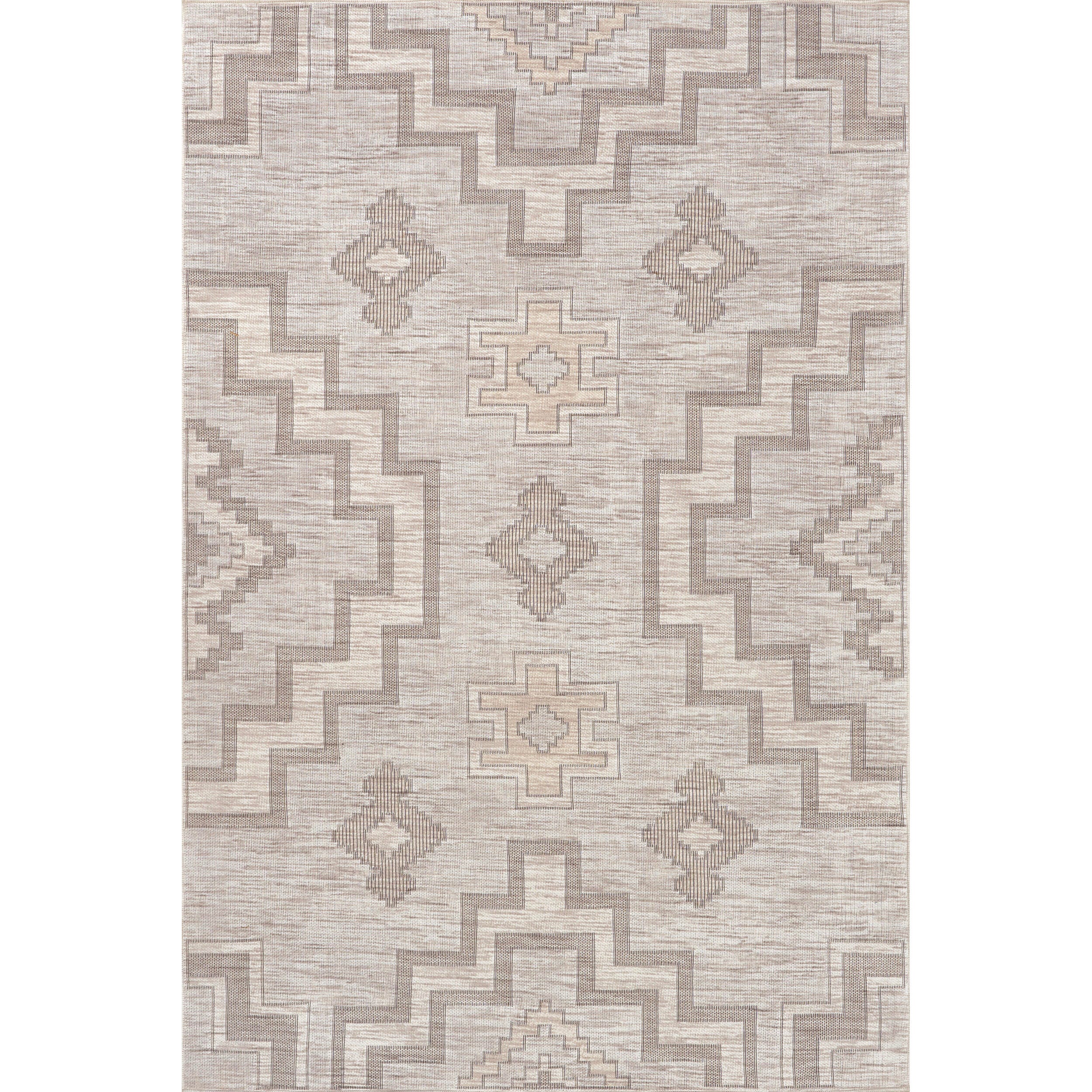 nuLOOM Avni 7' x 9' Area Rug, Ivory, large