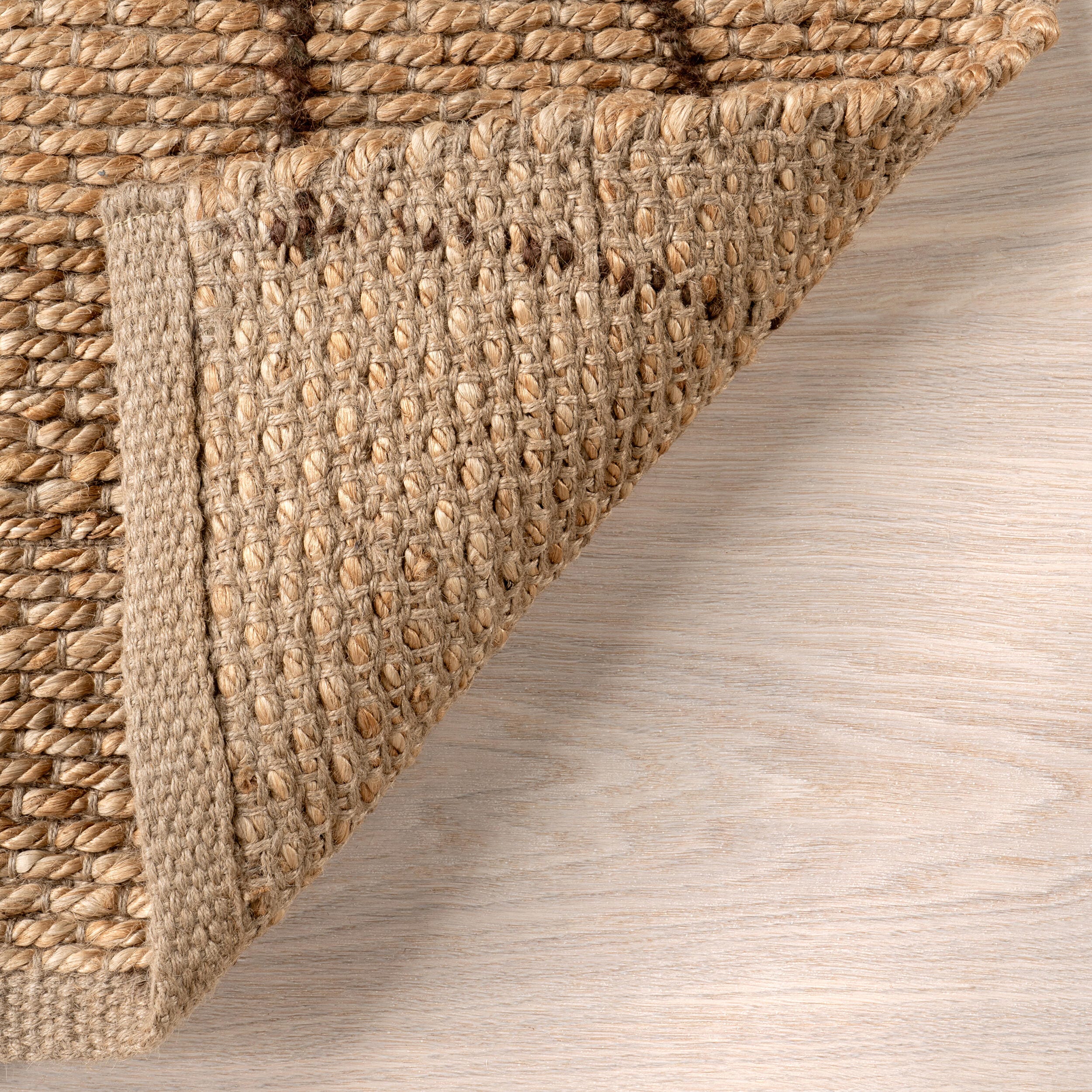 nuLOOM Calanthe 4' x 6' Area Rug, Natural, large