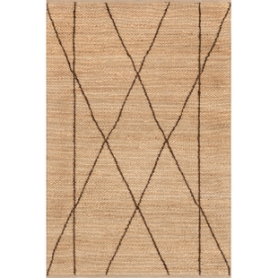 nuLOOM Calanthe 5' x 8' Area Rug, Natural, large