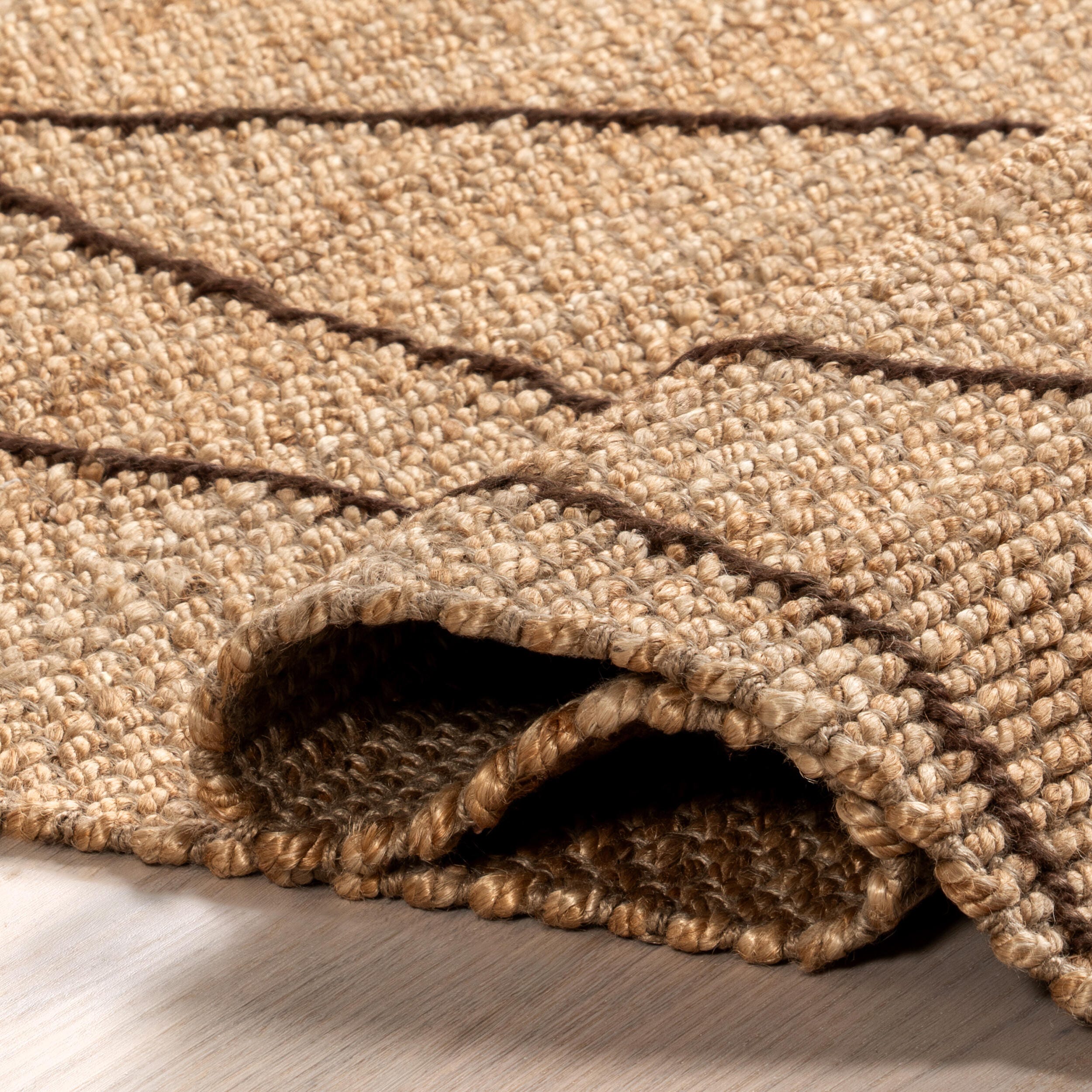 nuLOOM Calanthe 5' x 8' Area Rug, Natural, large