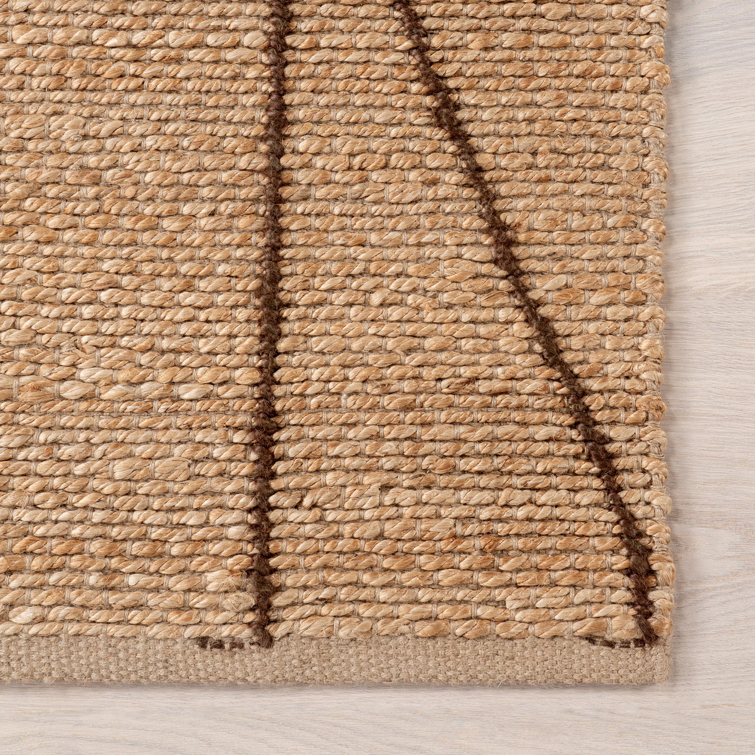 nuLOOM Calanthe 5' x 8' Area Rug, Natural, large