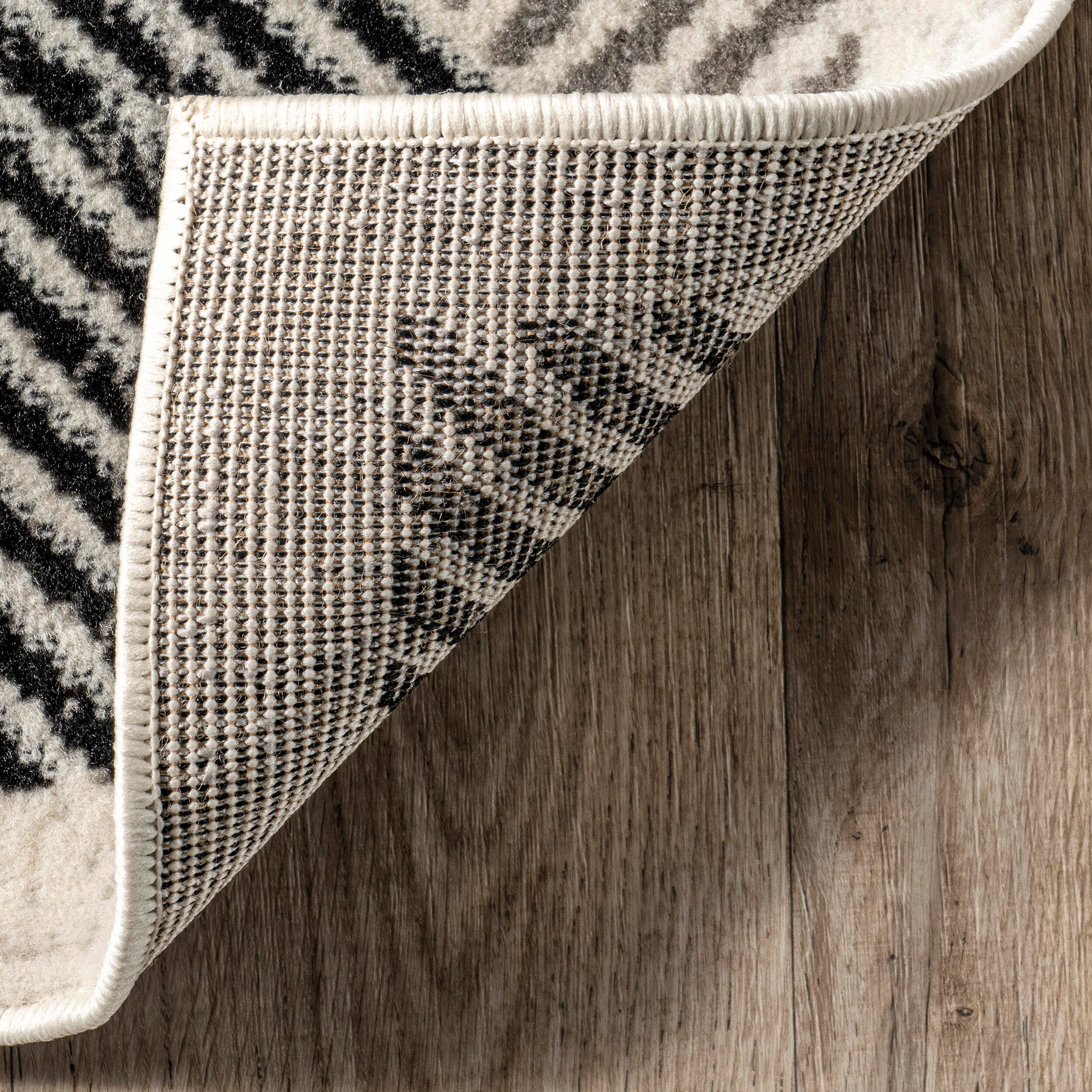 nuLOOM Charline 5' x 8' Area Rug, Gray, large